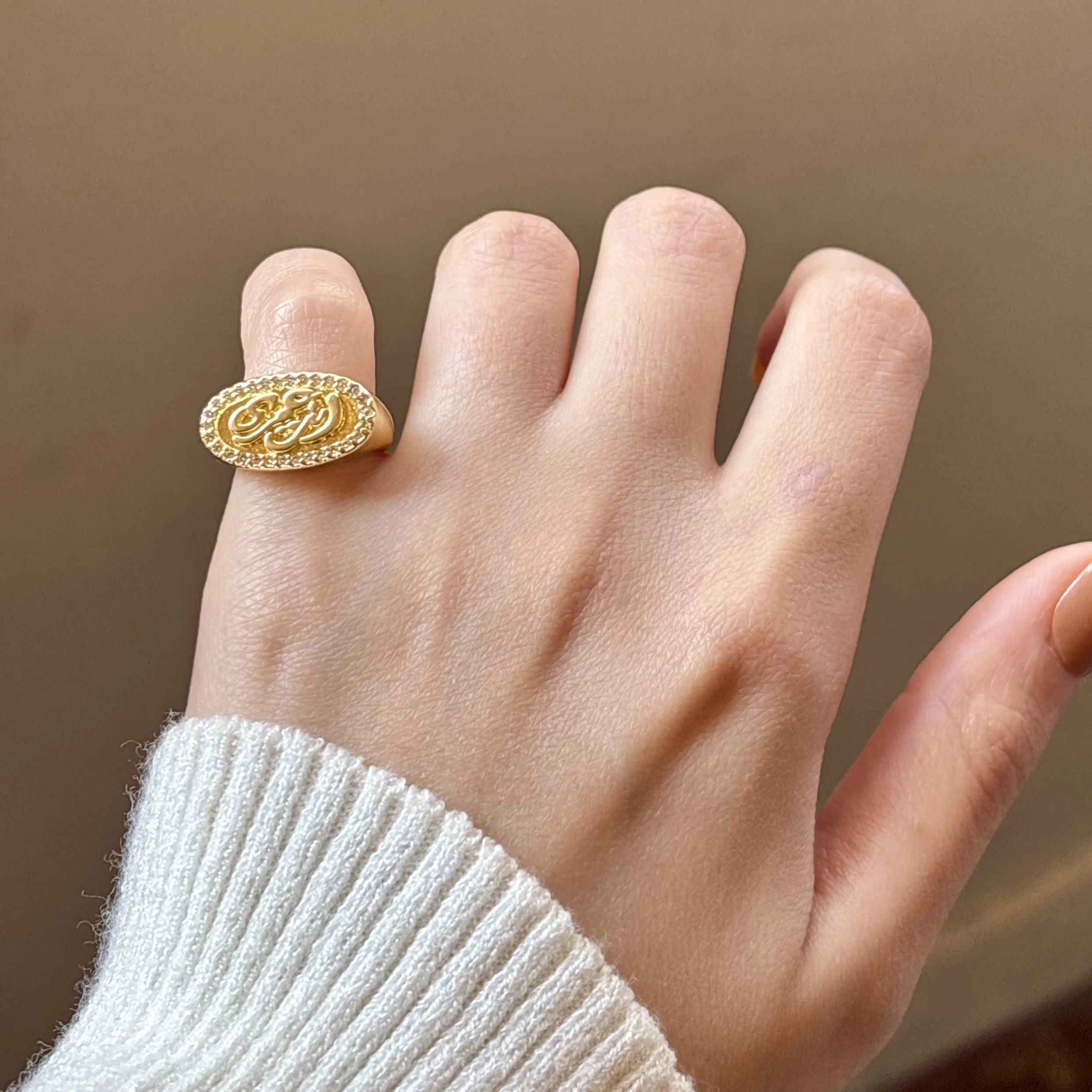 انت عمرى Pinky Ring ✨