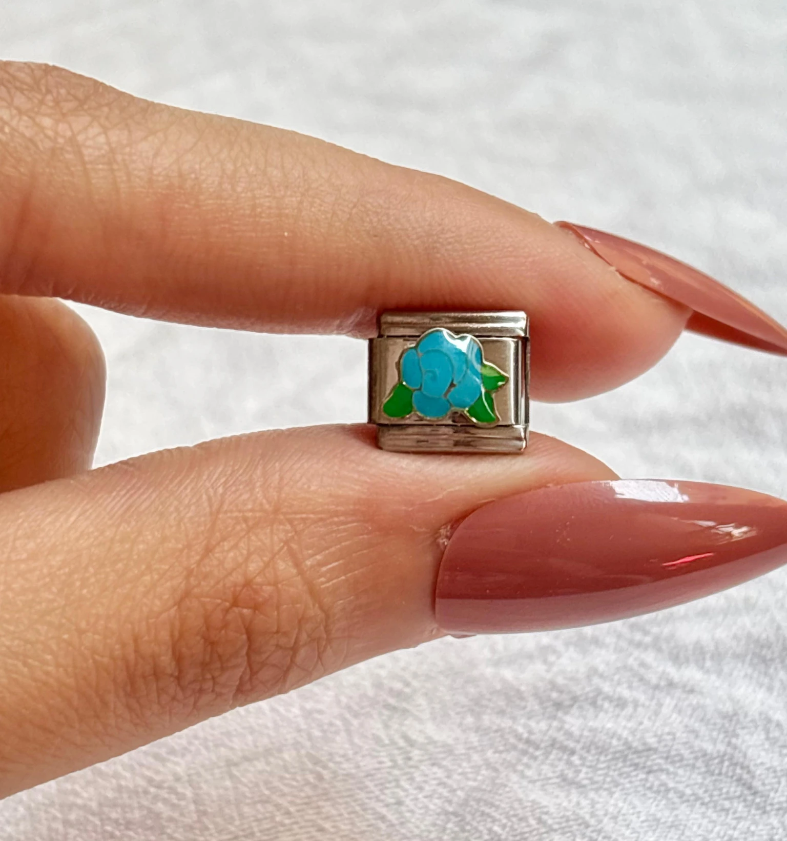 Blue Flower Charm 🌺