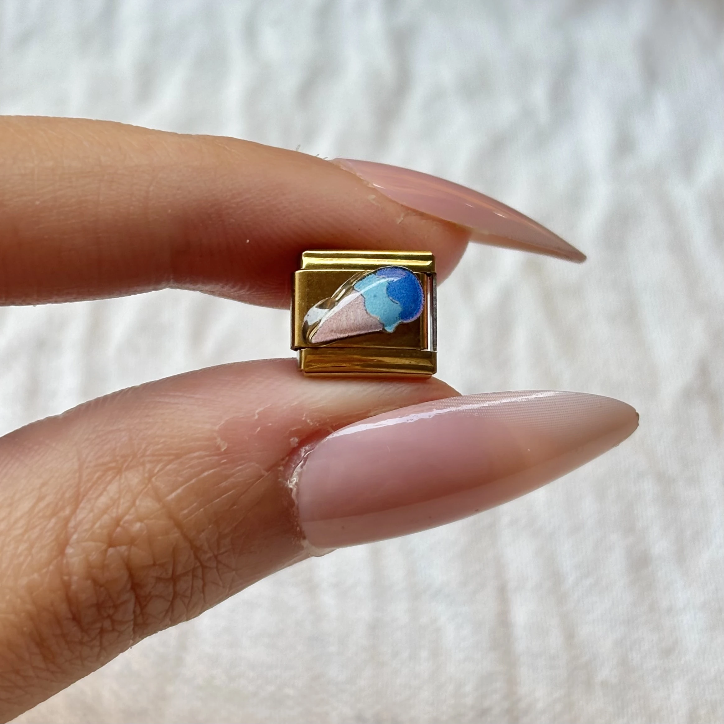 Blue Ice Cream Charm 🍨