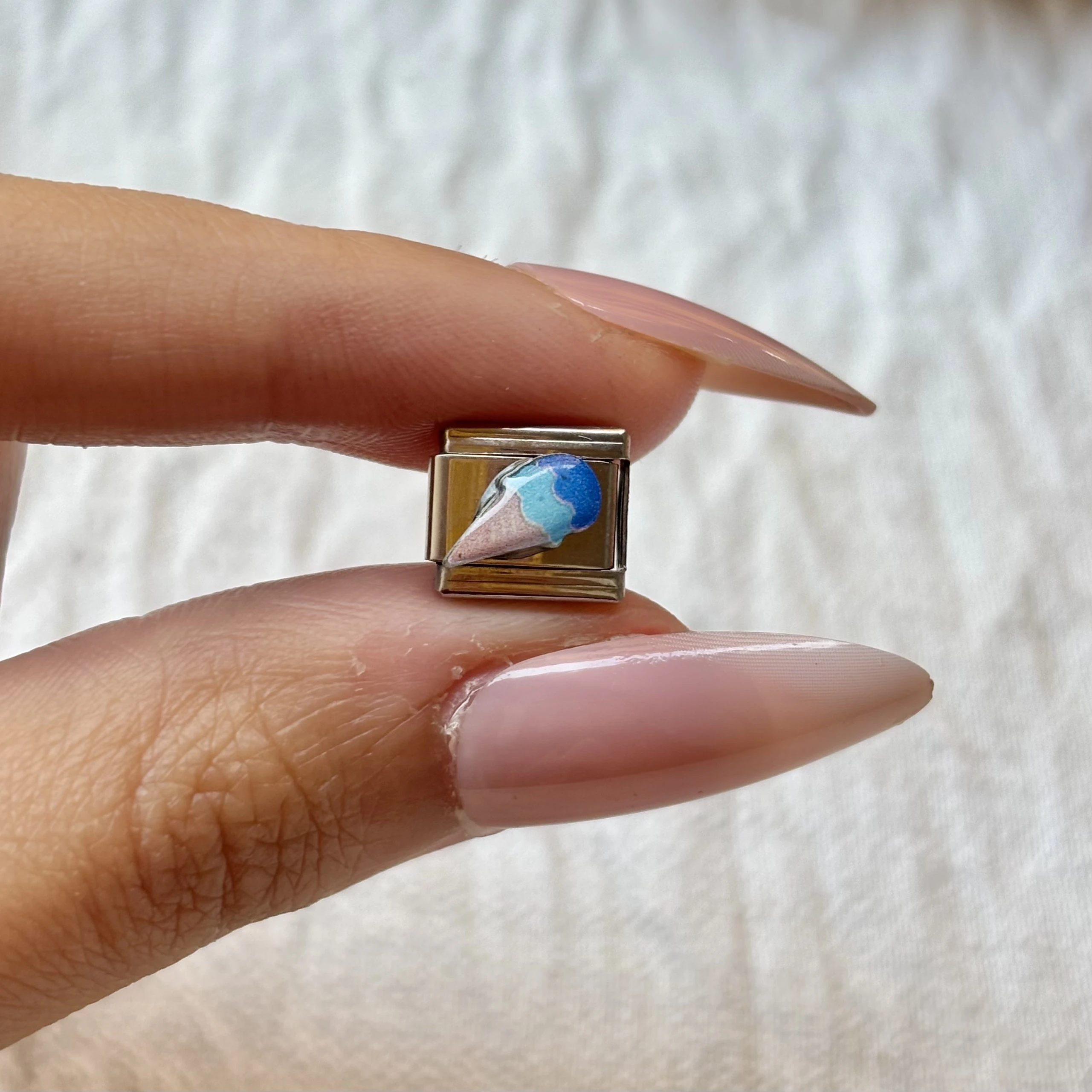 Blue Ice Cream Charm 🍨