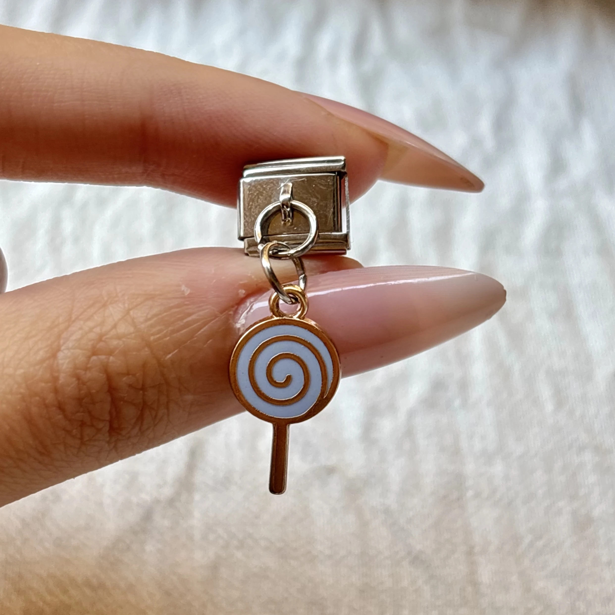 Blue lollipop Charm 🍭