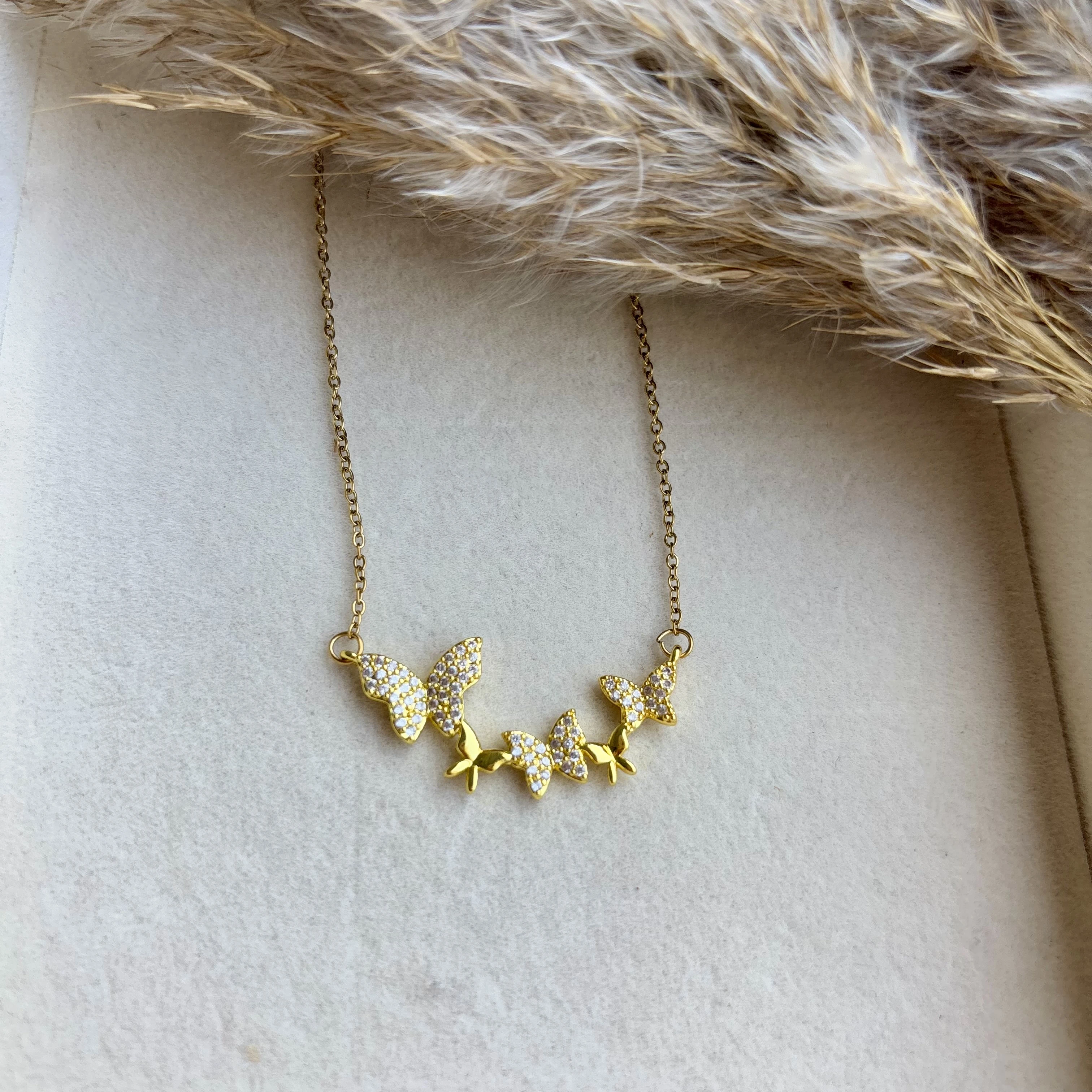 Butterflies necklace 🦋
