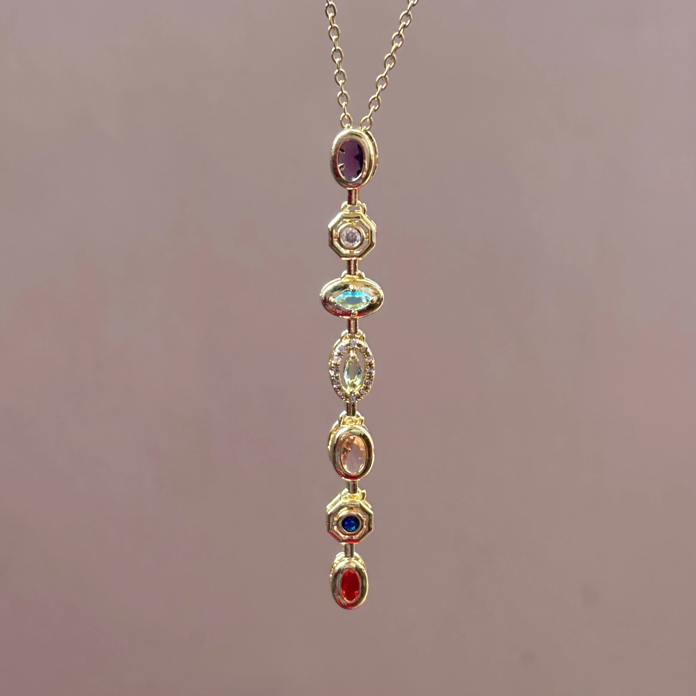 Circles Diamond Necklace💎