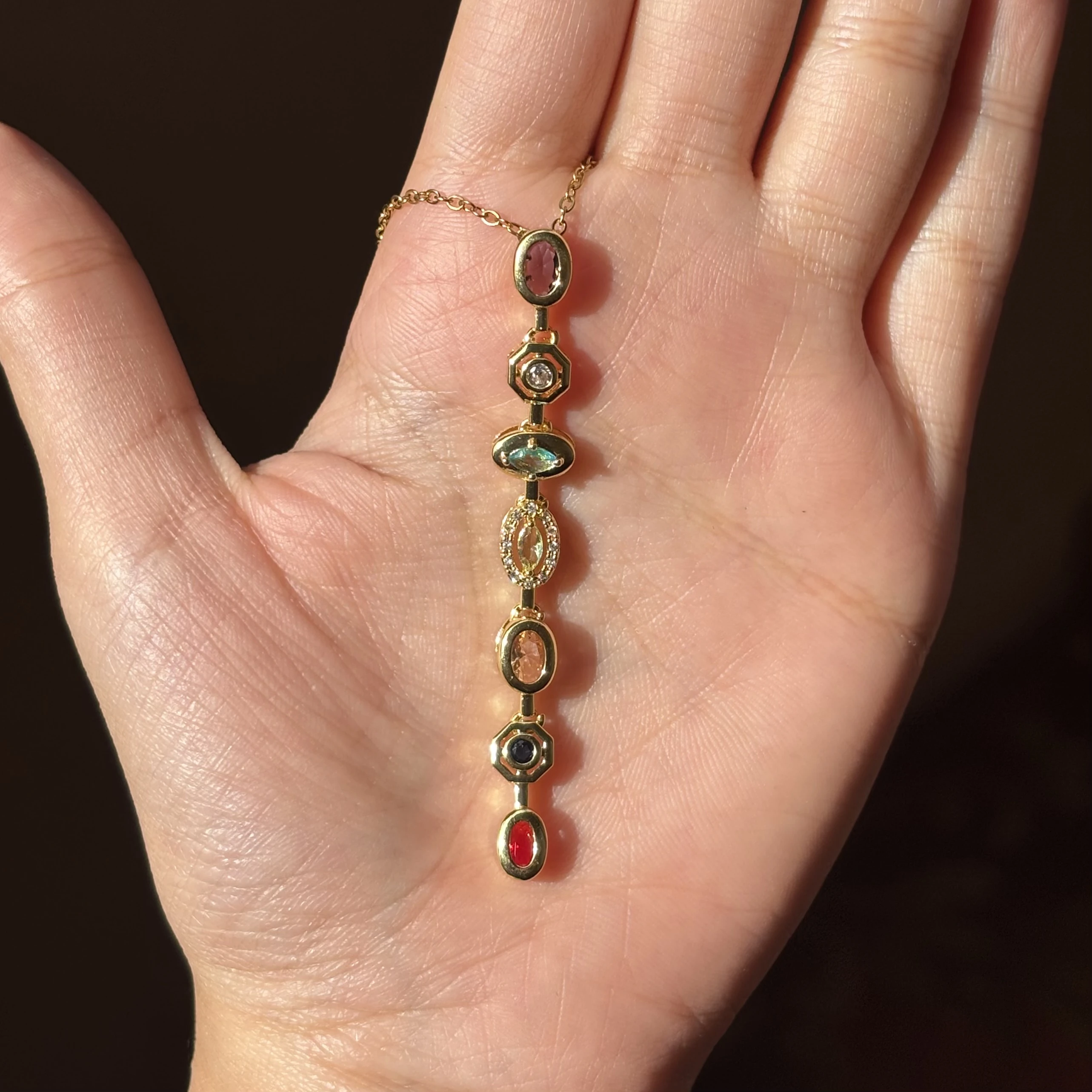 Circles Diamond Necklace💎