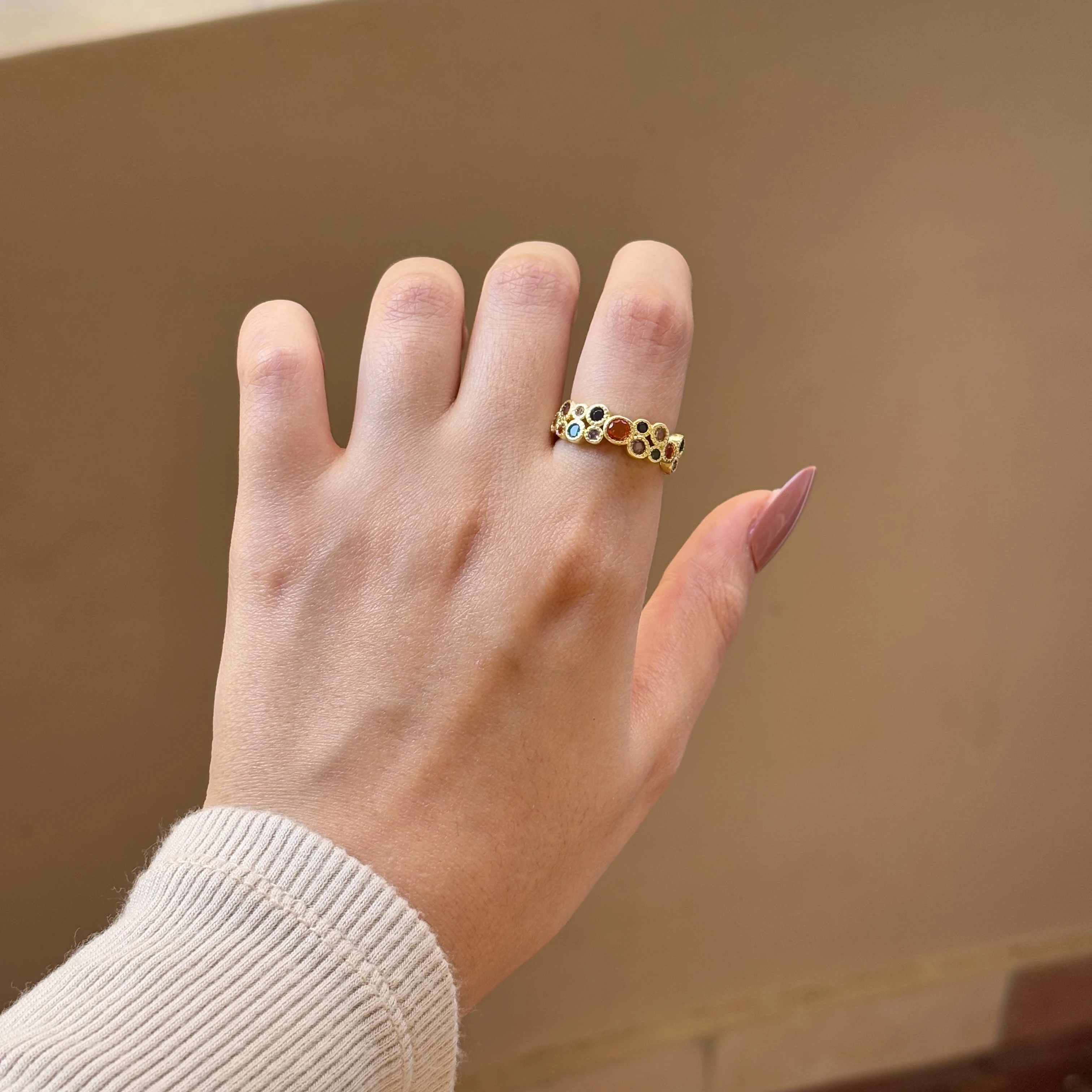 Colorful Circles Ring 🌈