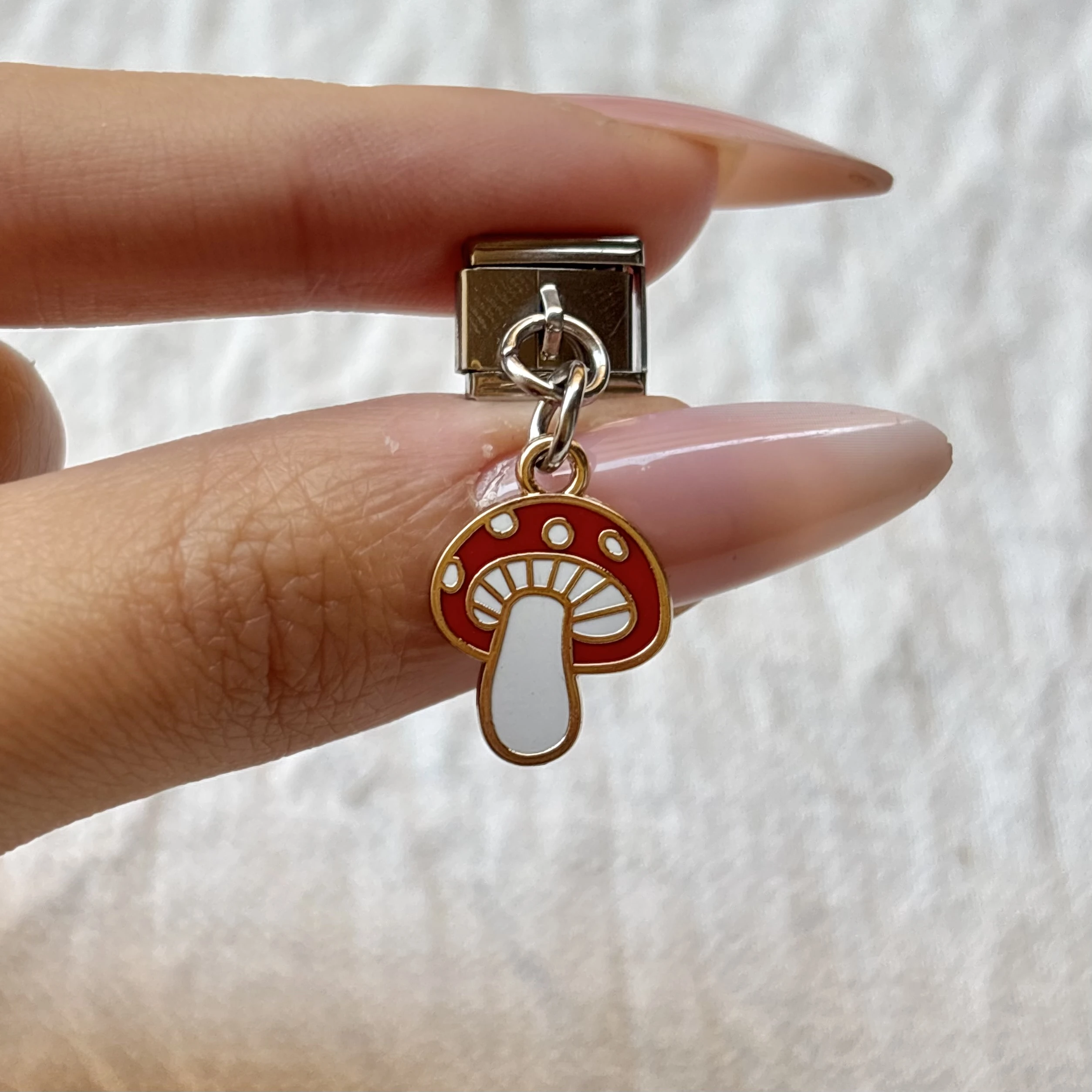 Dangling Red Mushroom Charm 🍄