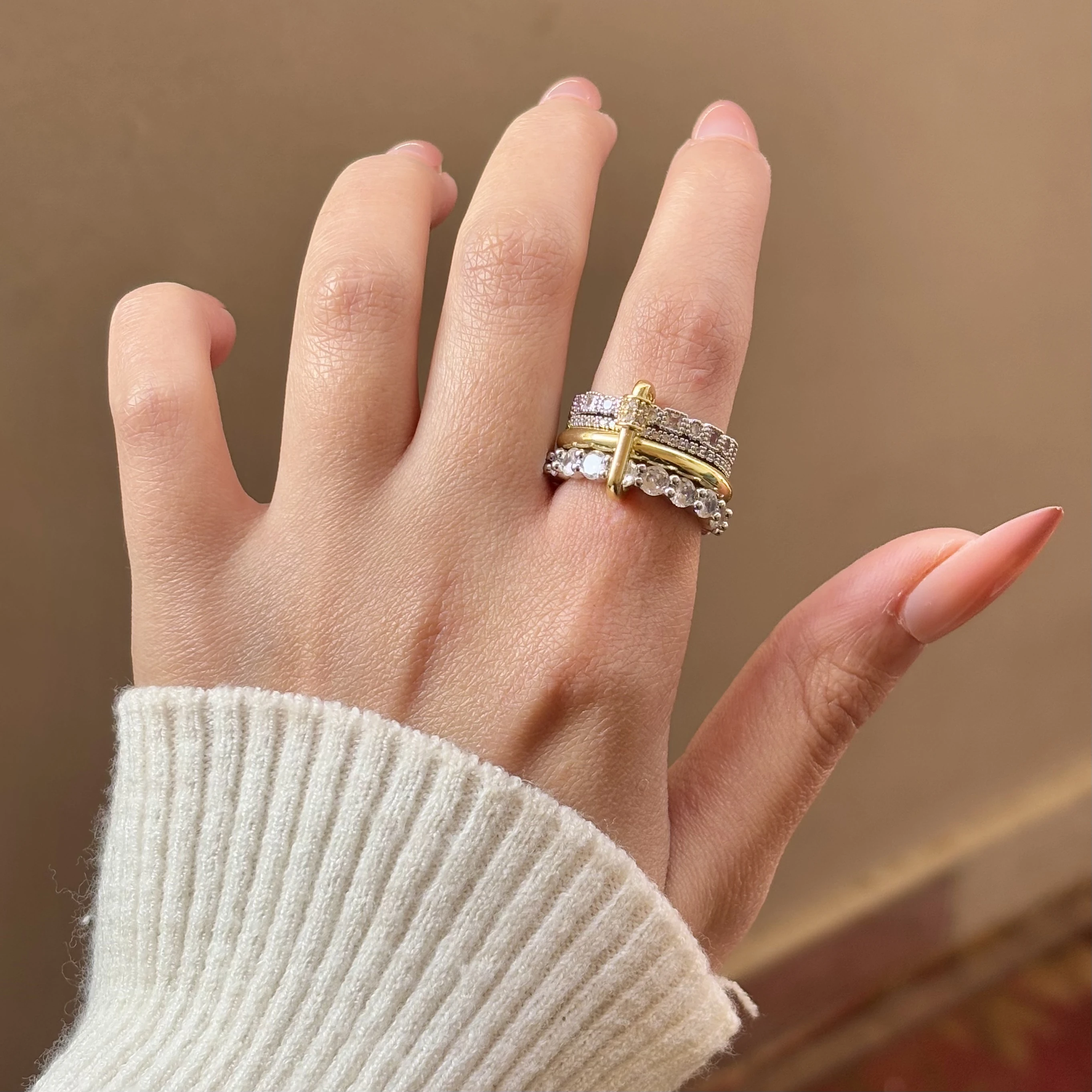 Diamond Layered Ring💎