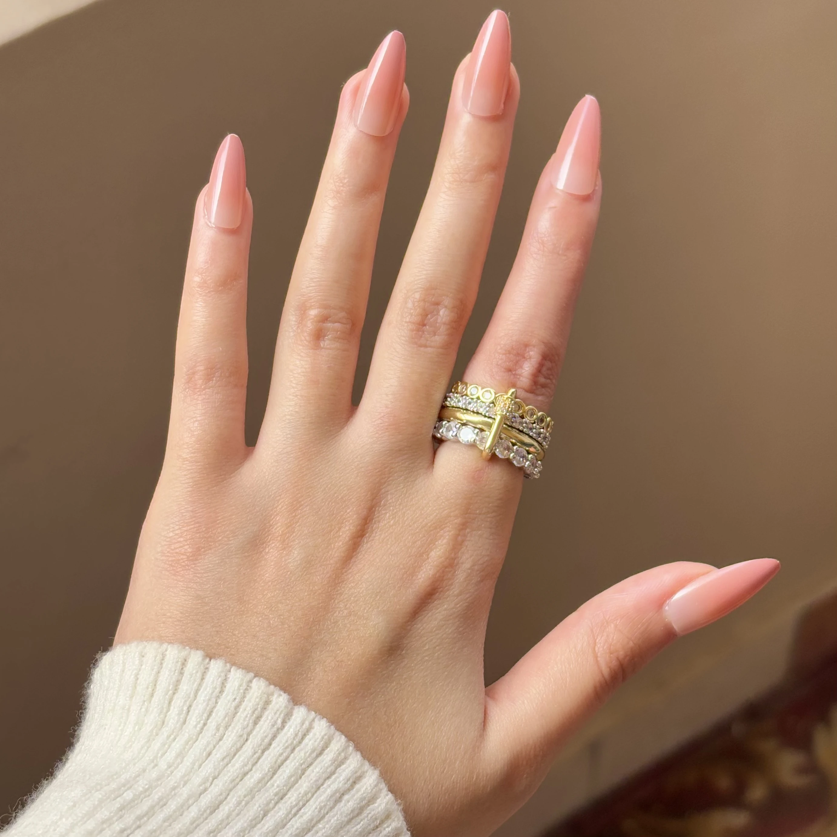 Double Diamond Layered Ring 💎