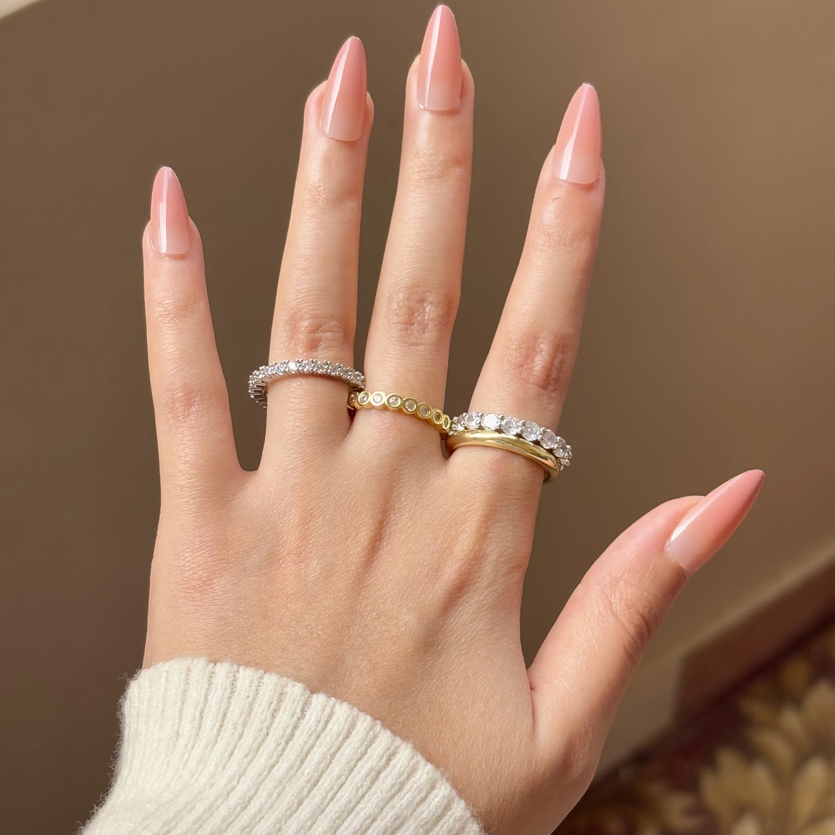 Double Diamond Layered Ring 💎