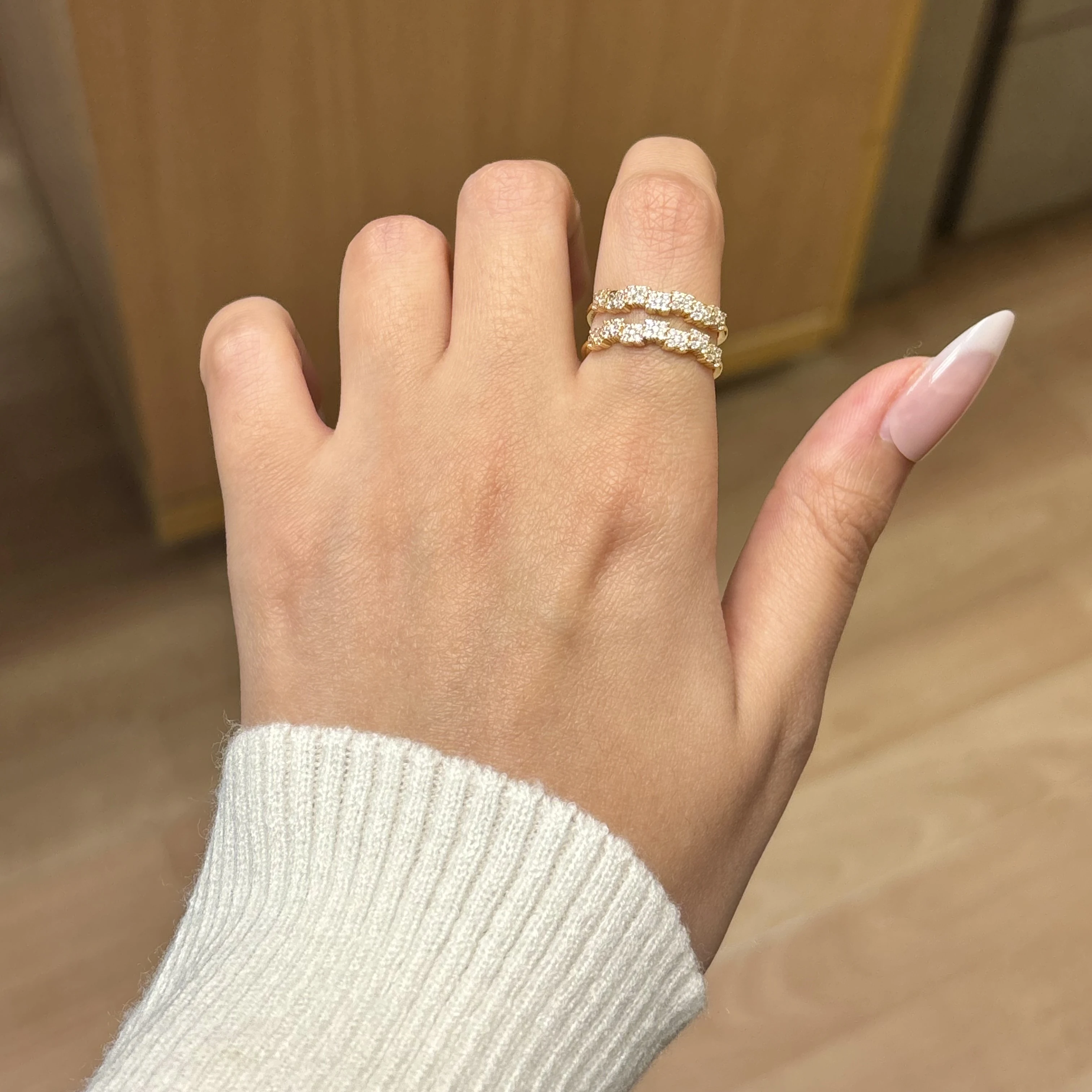 Double Squares Ring ▪️