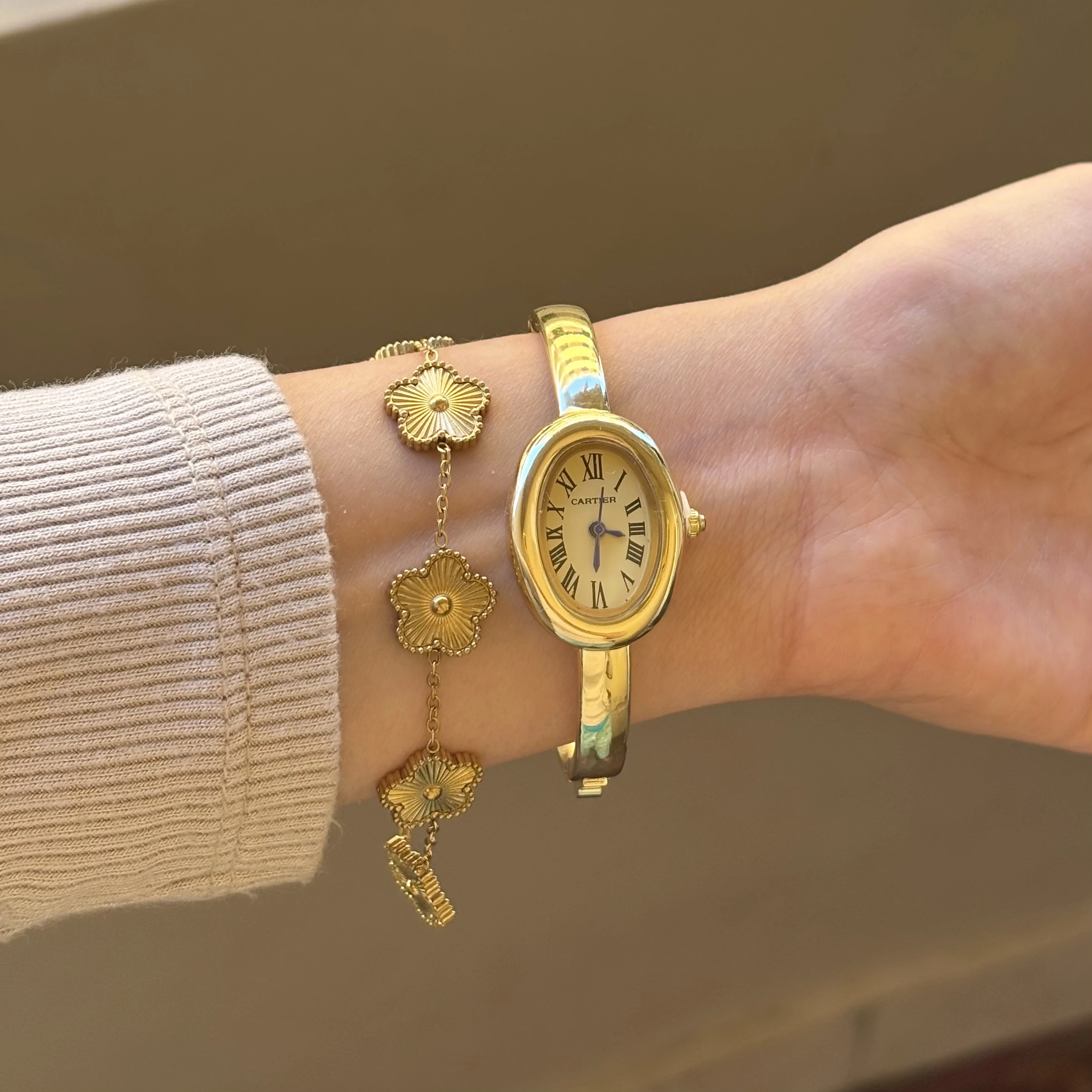 Gold Cartier Watch 💛
