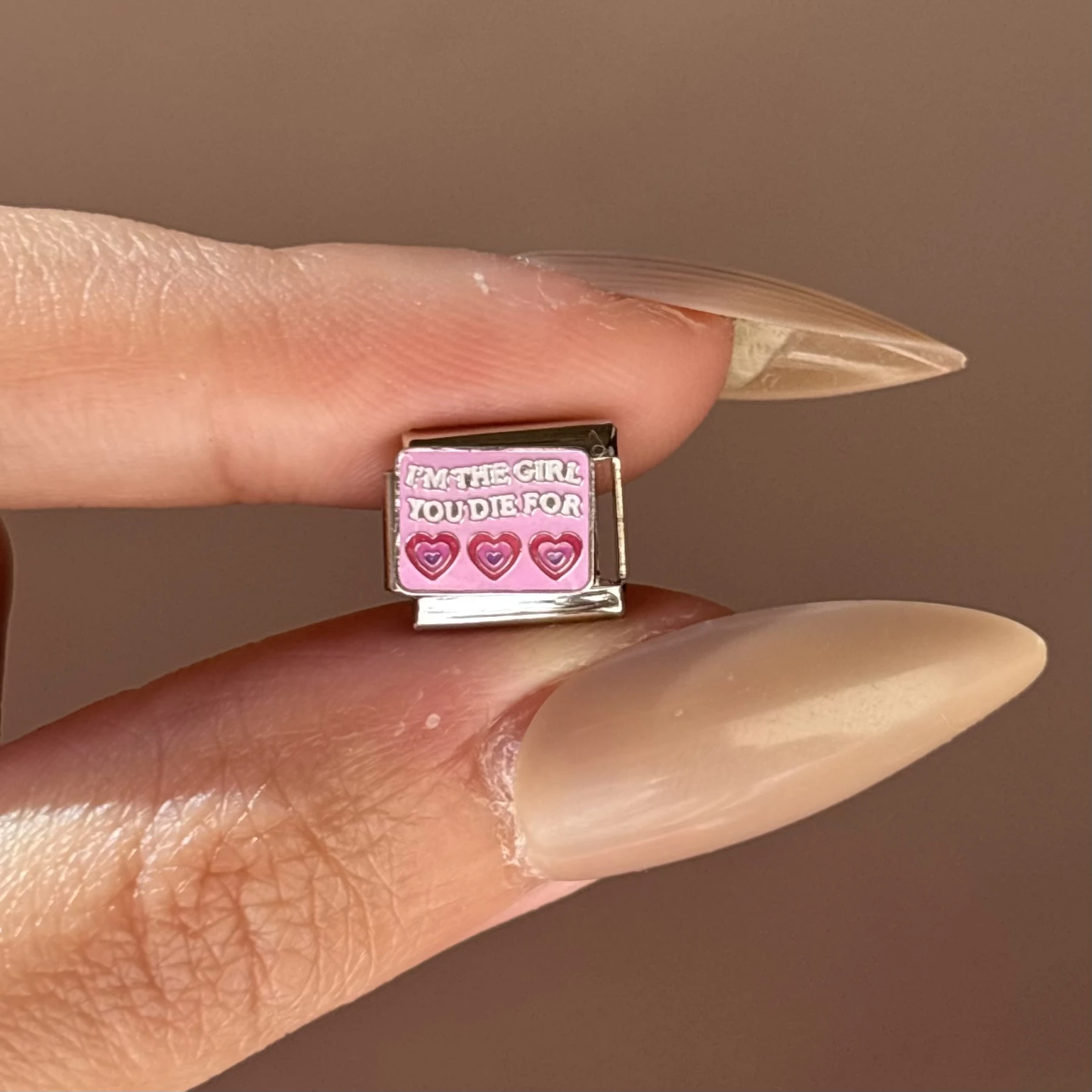 I’m The Girl You Die For Charm 🙊