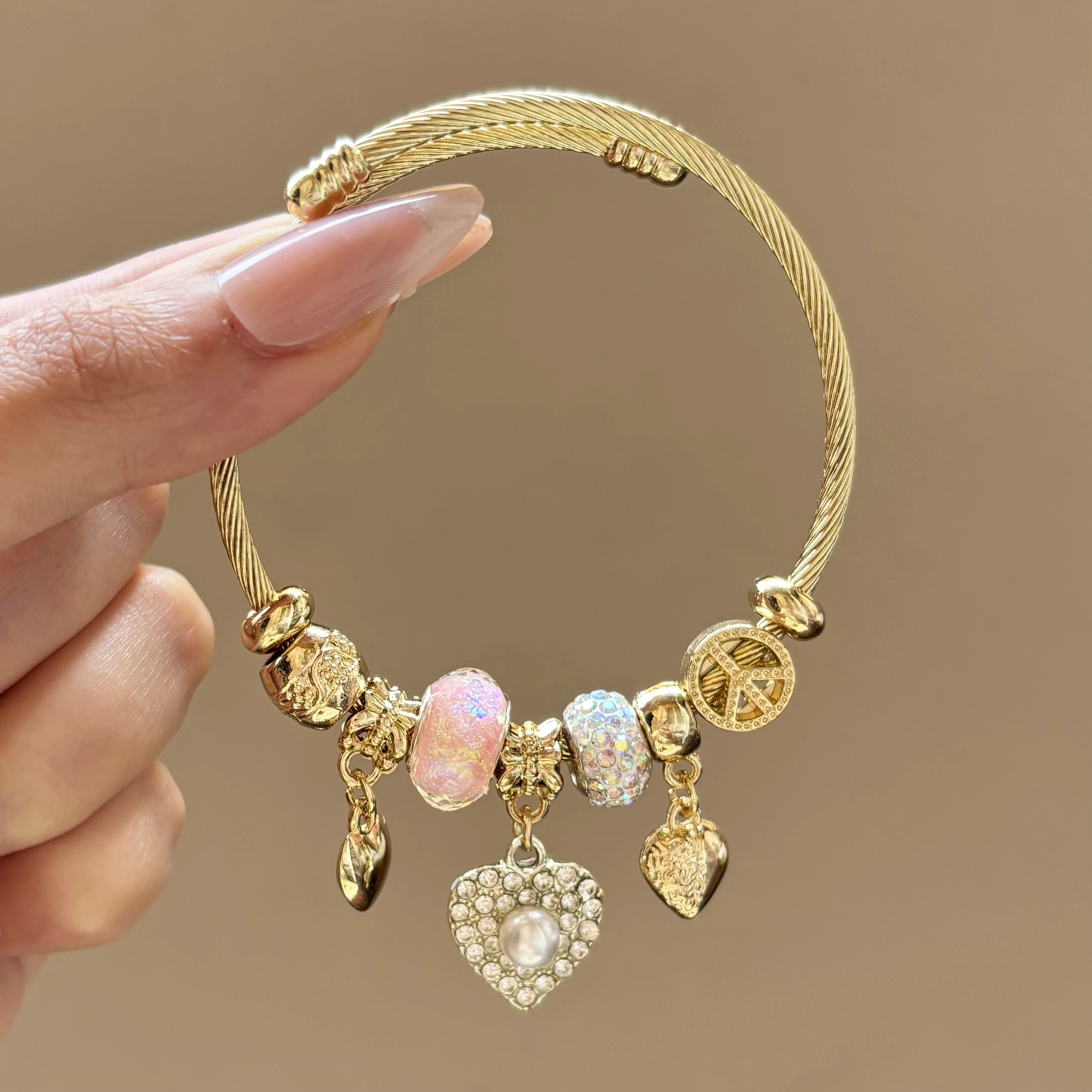 Pearl Heart Pandora 🤍