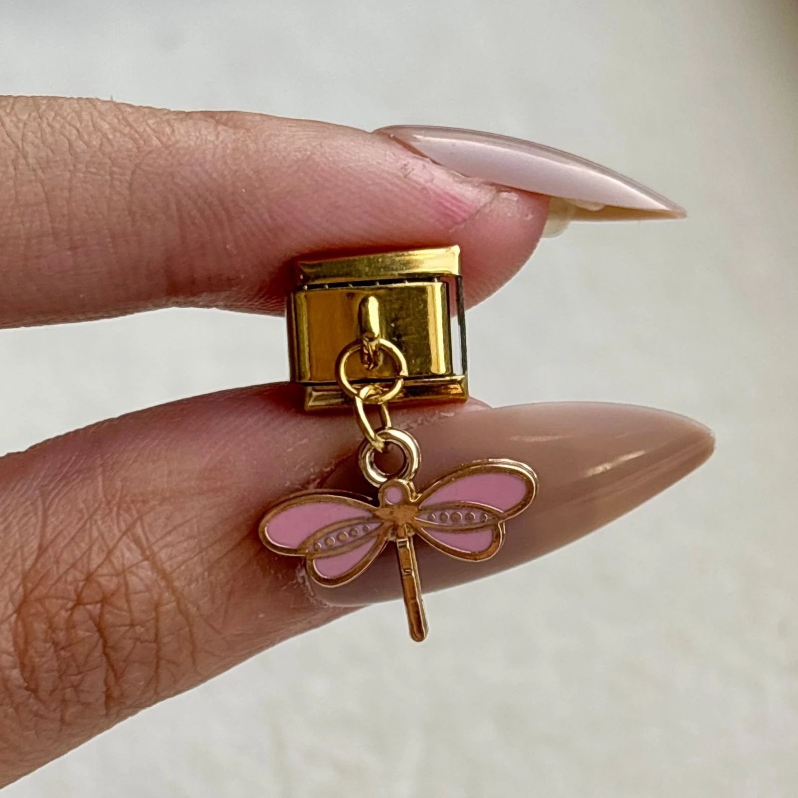 Pink Bee Charm 🐝
