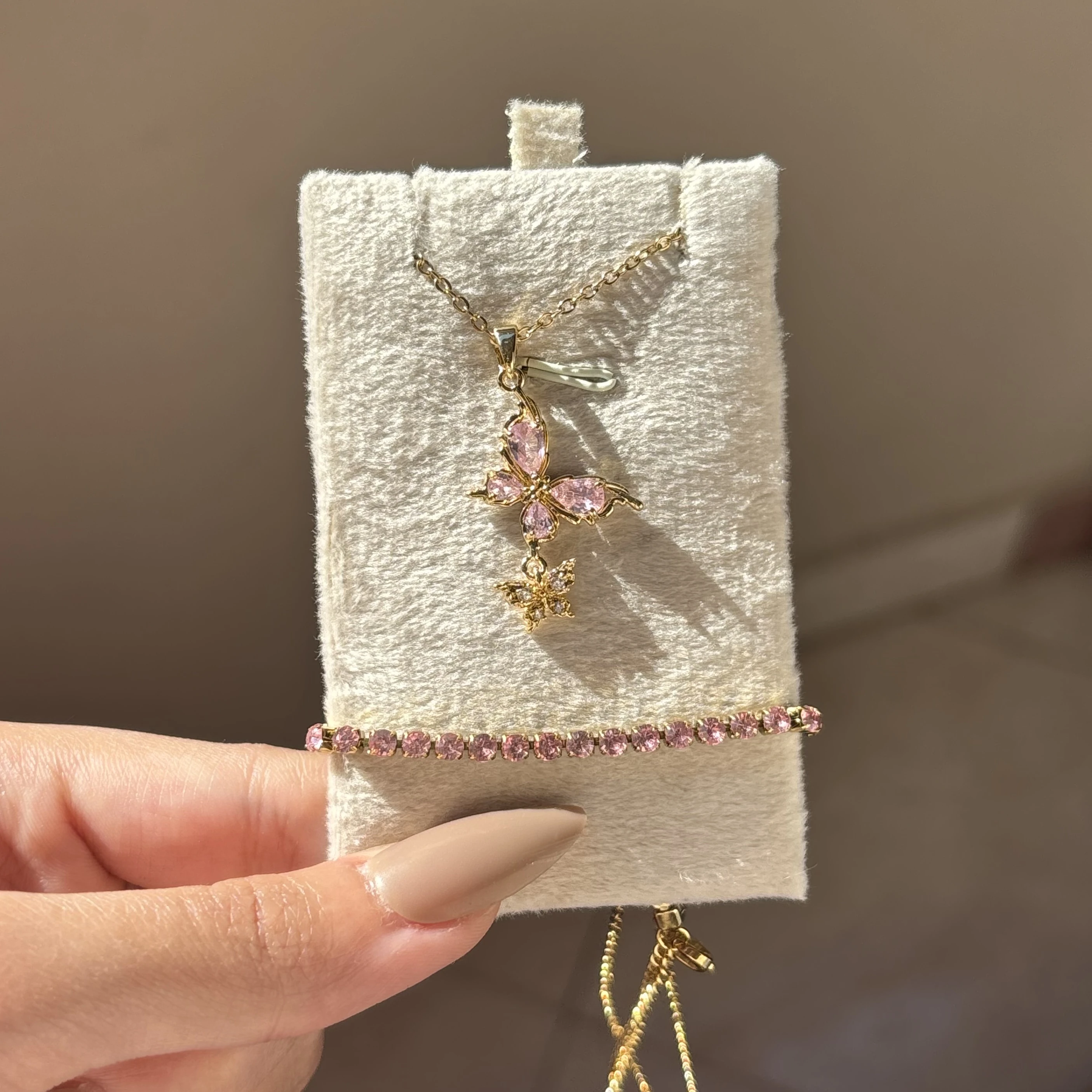 Pink Butterfly Set 🦋