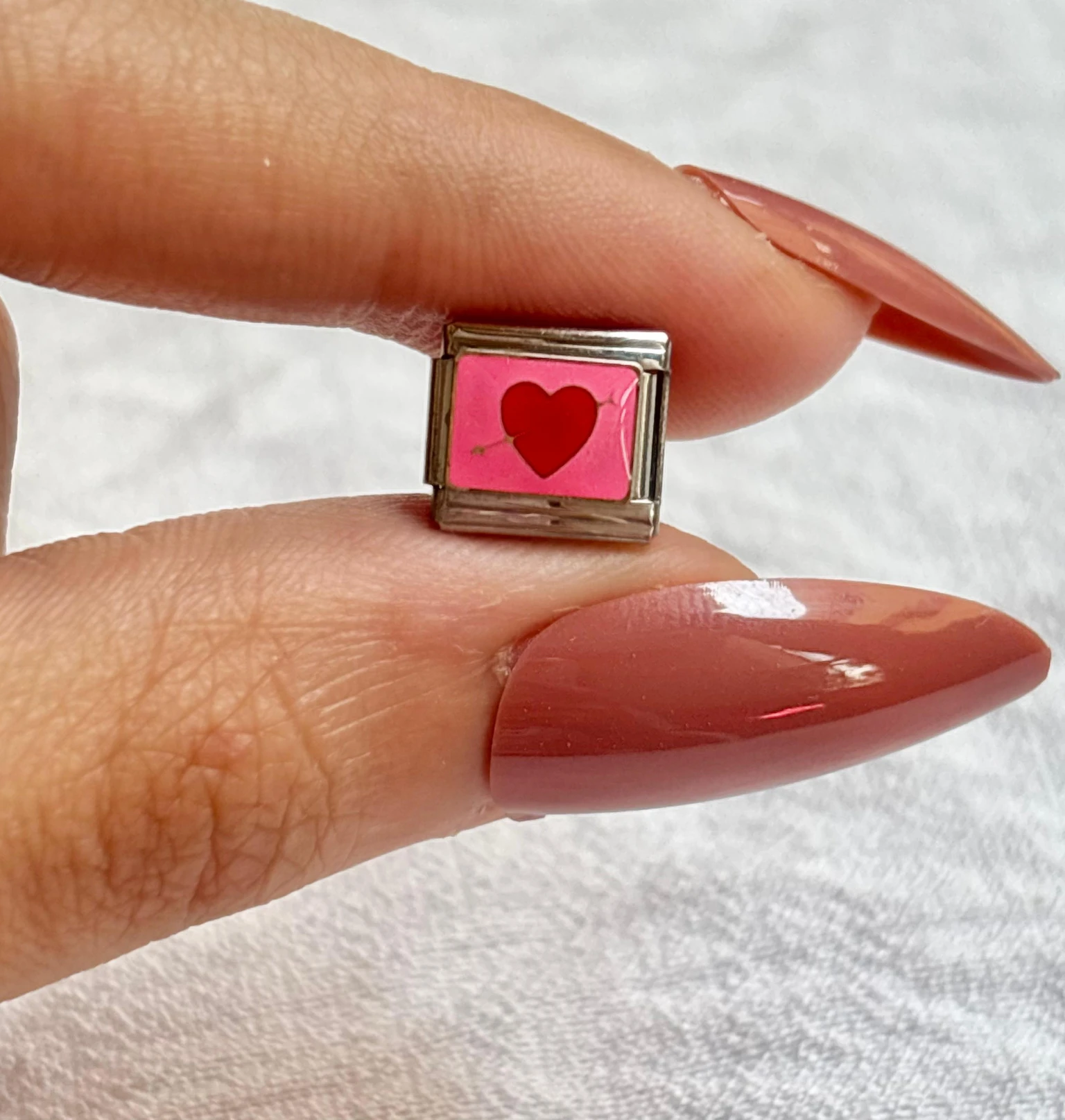 Pink Heart Charm 🩷