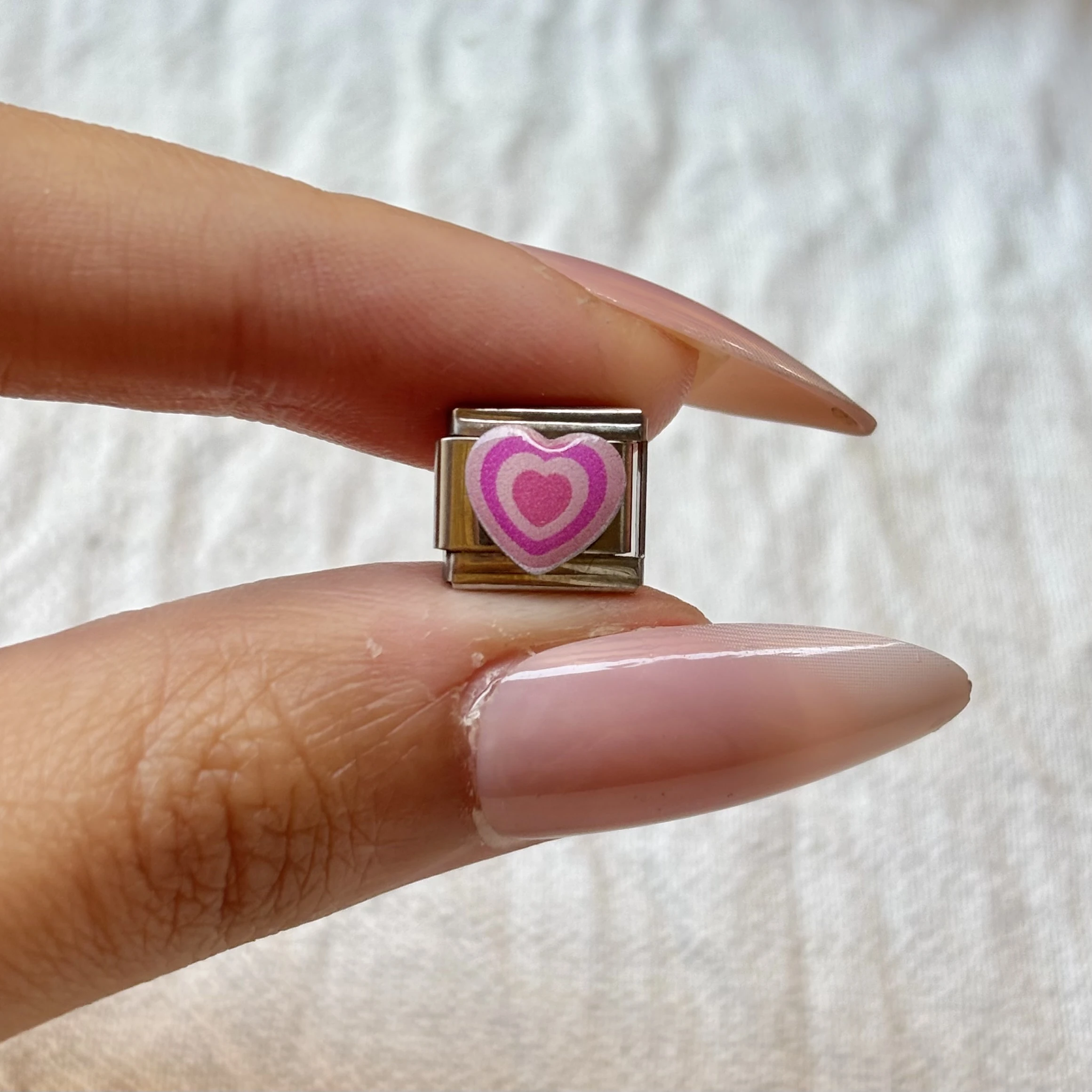 Pink Heart Charm 🩷