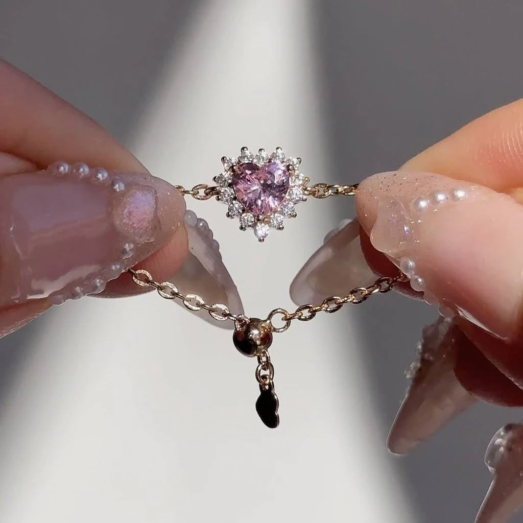 Pink Heart Ring 💗