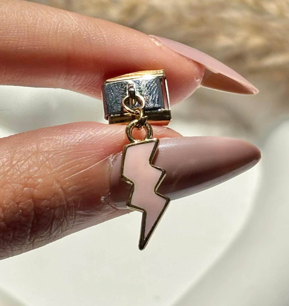 Pink Lightning Charm ⚡
