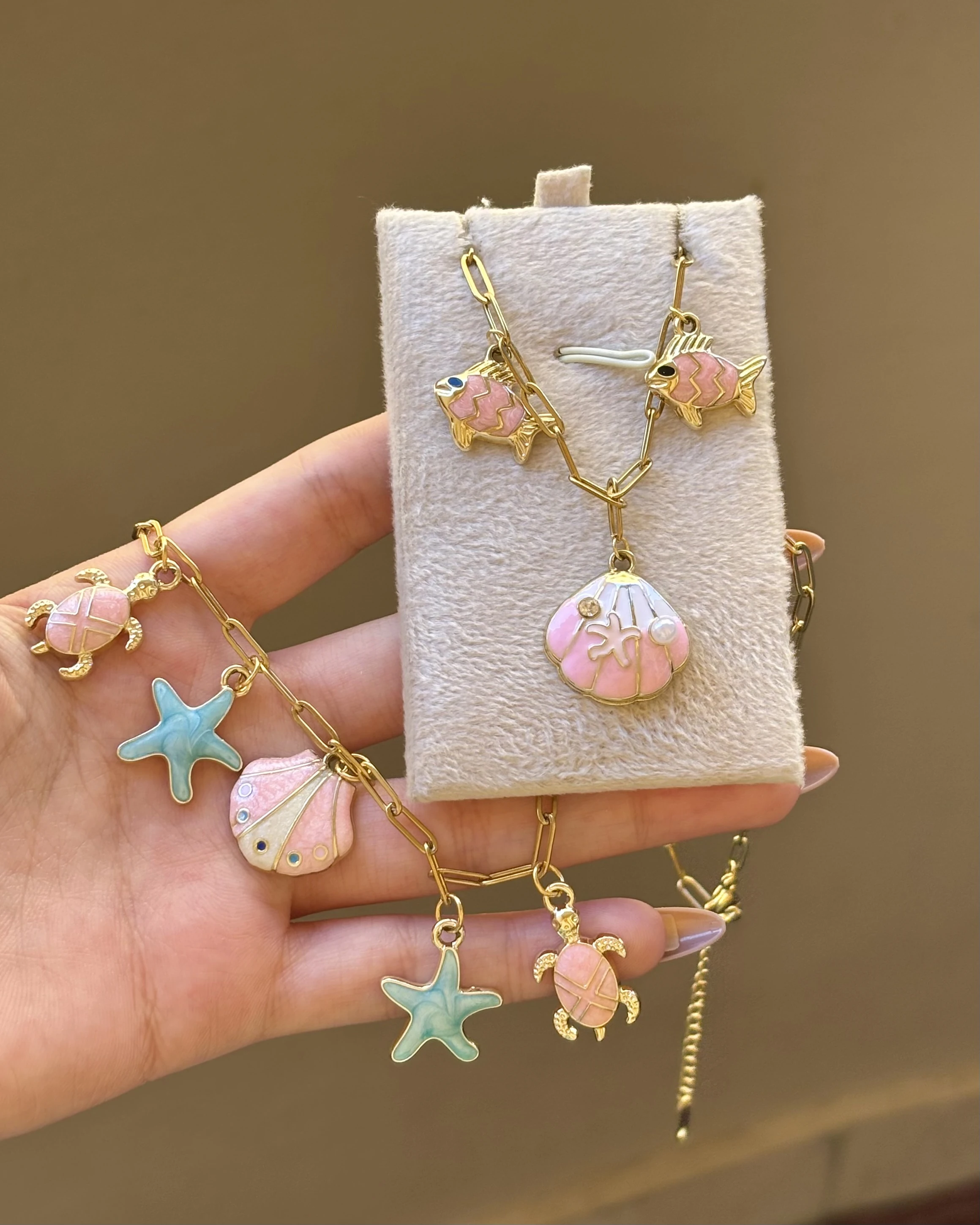 Pink Shell Set 🐚