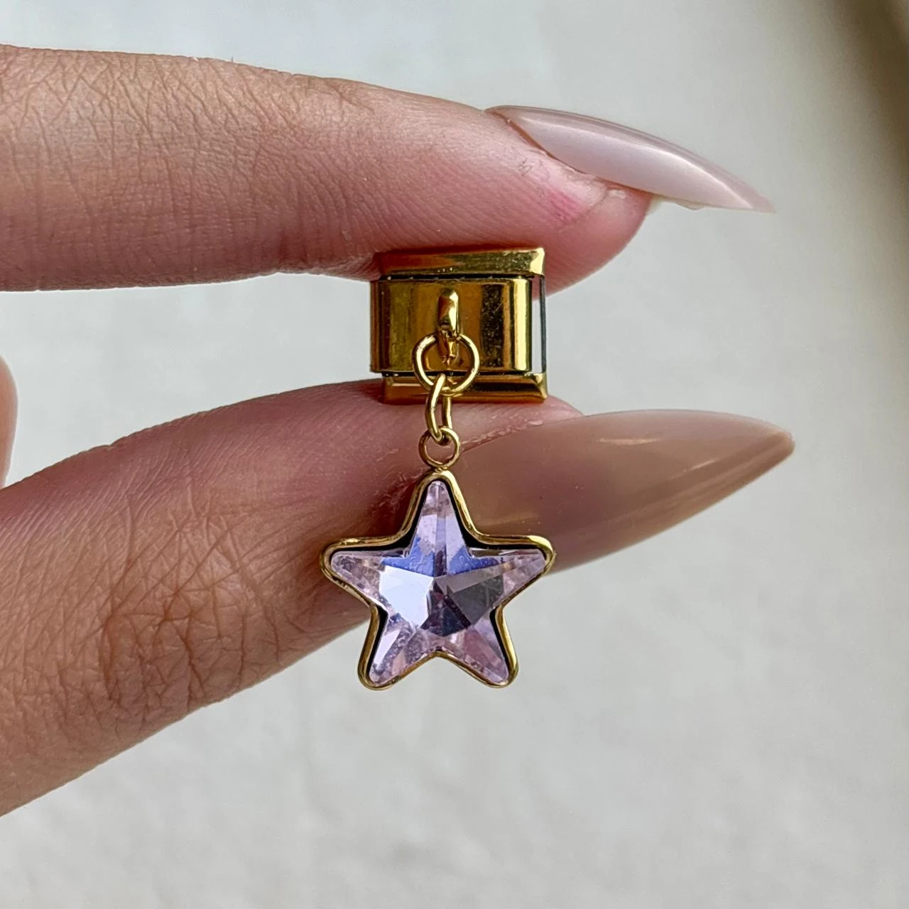 Pink Star Charm ⭐