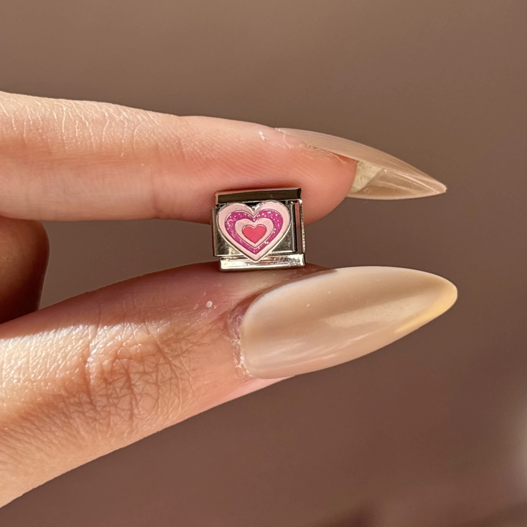 Pinky Heart Charm 💗