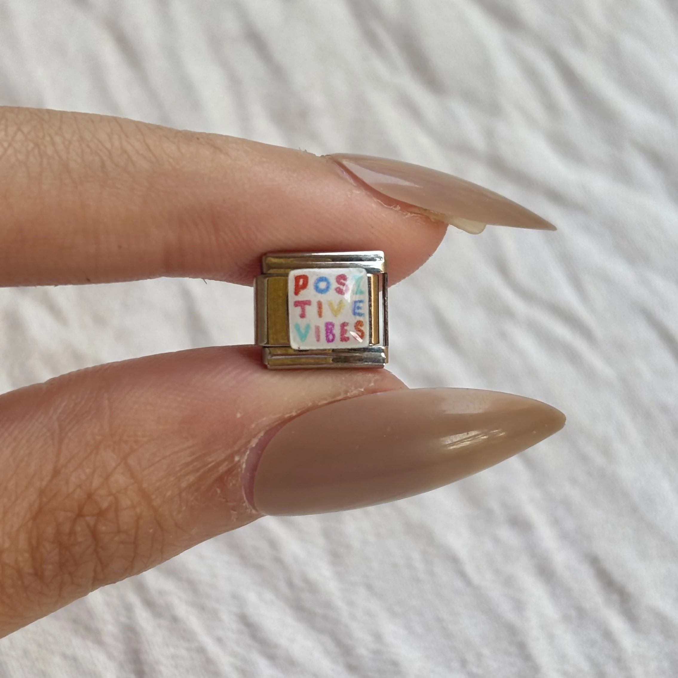 Positive Vibes Charm😎