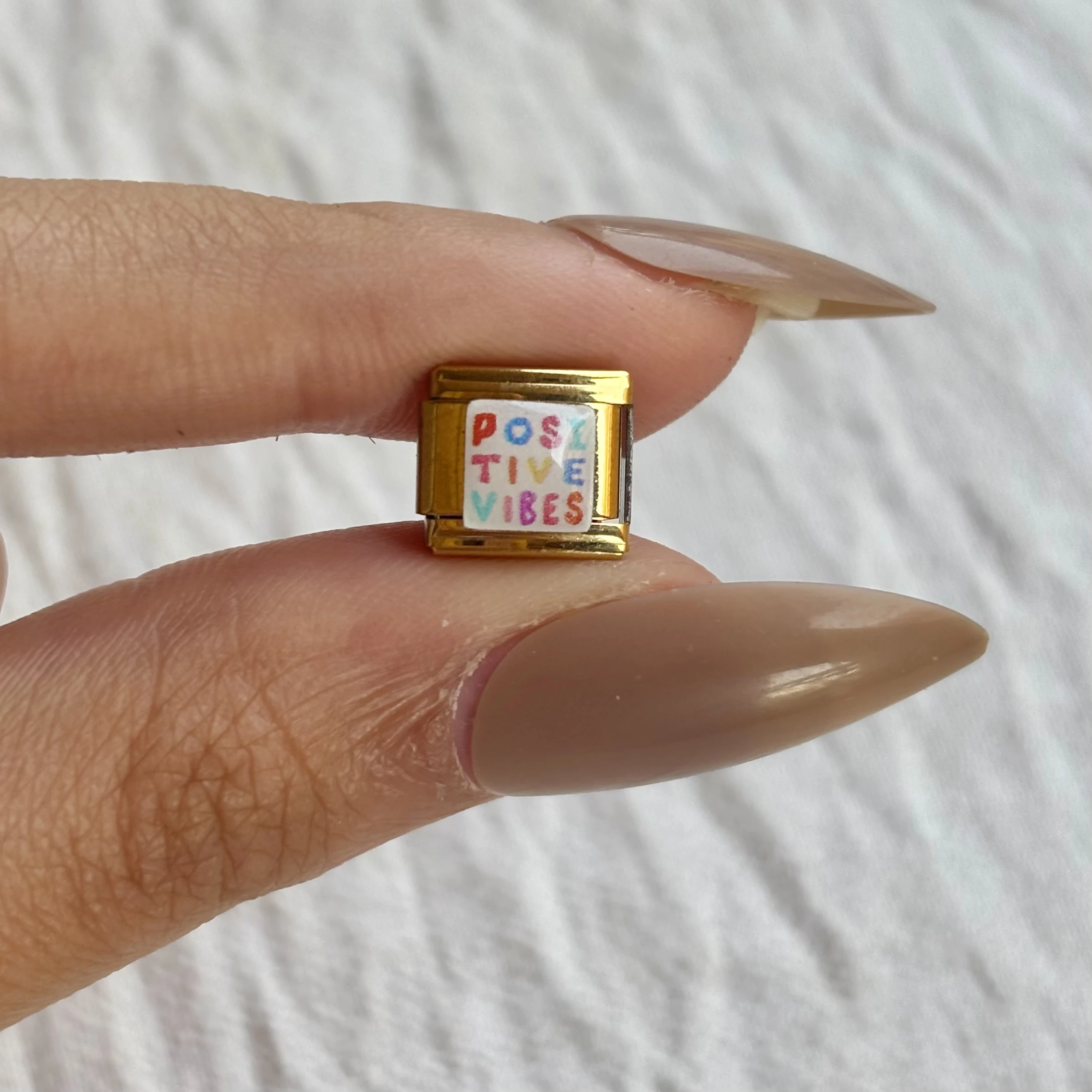 Positive Vibes Charm😎