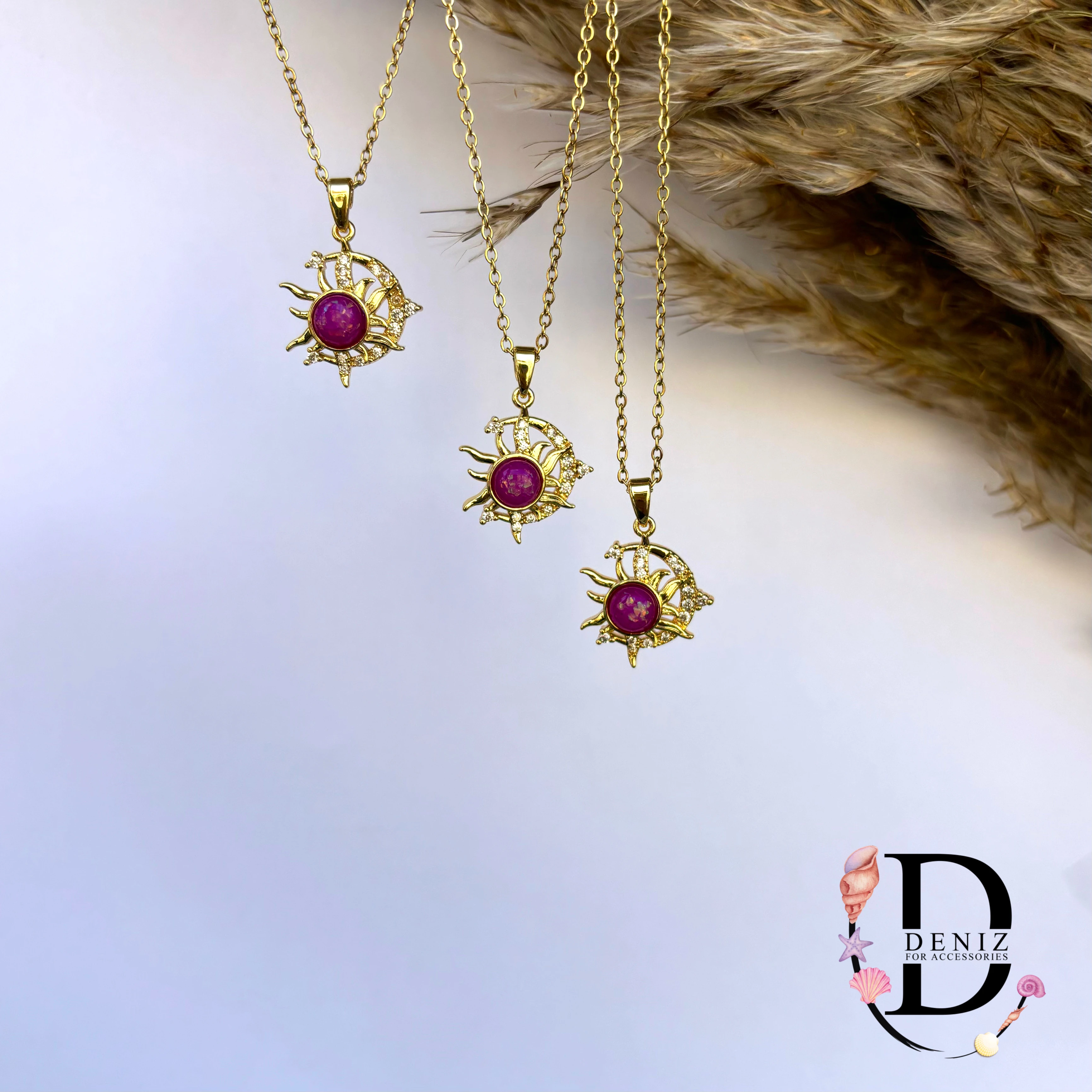 Purple Rapunzel Necklace ☀️