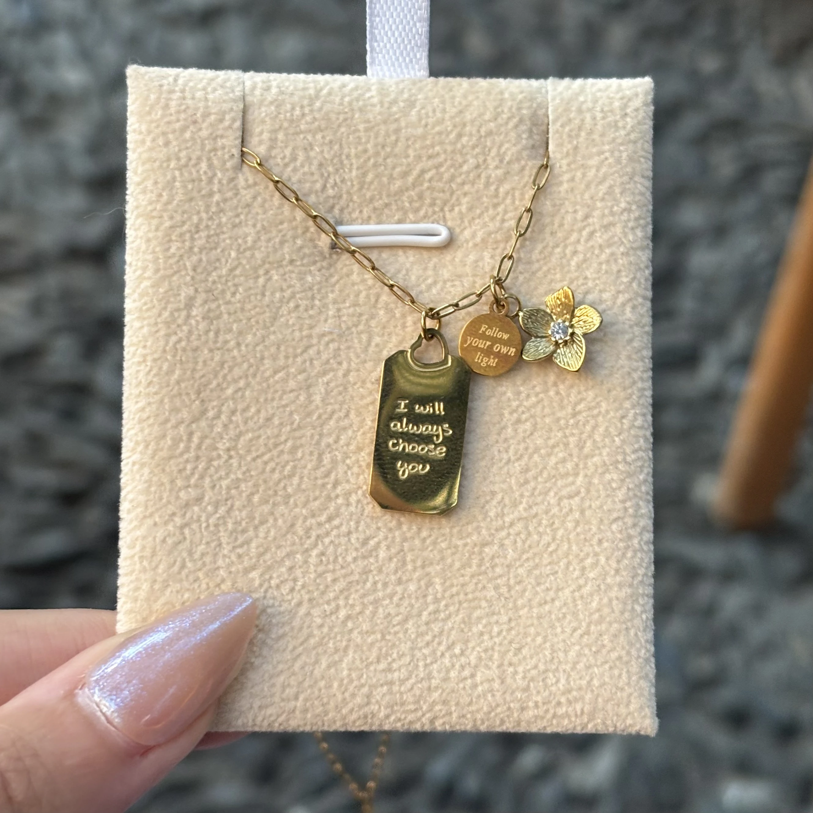 Rapunzel Gold Necklace ✨