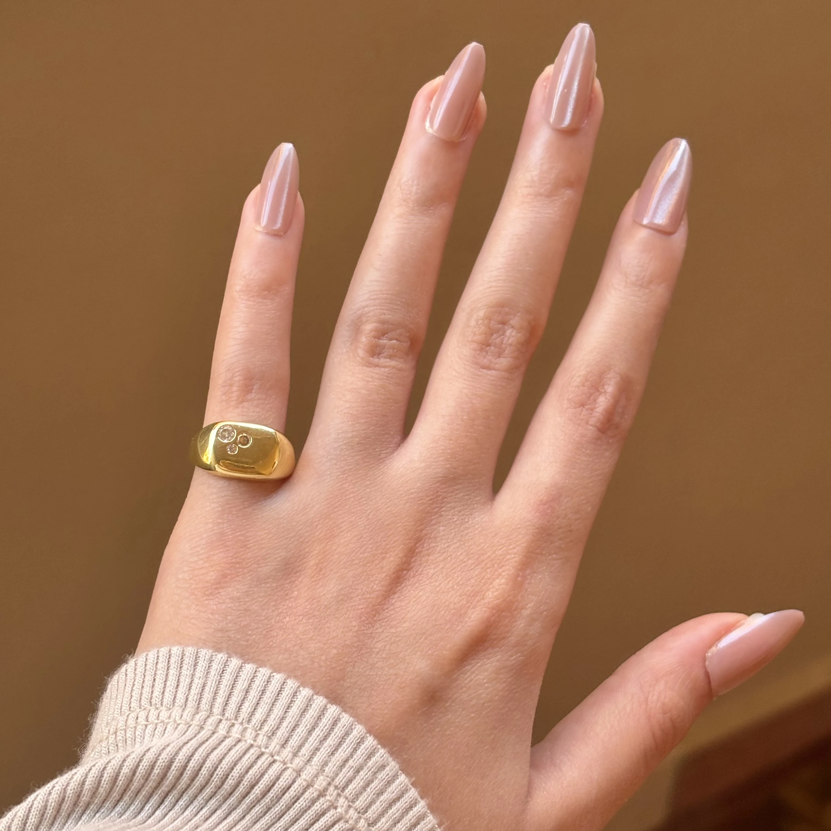 Rectangle Pinky Ring ✨