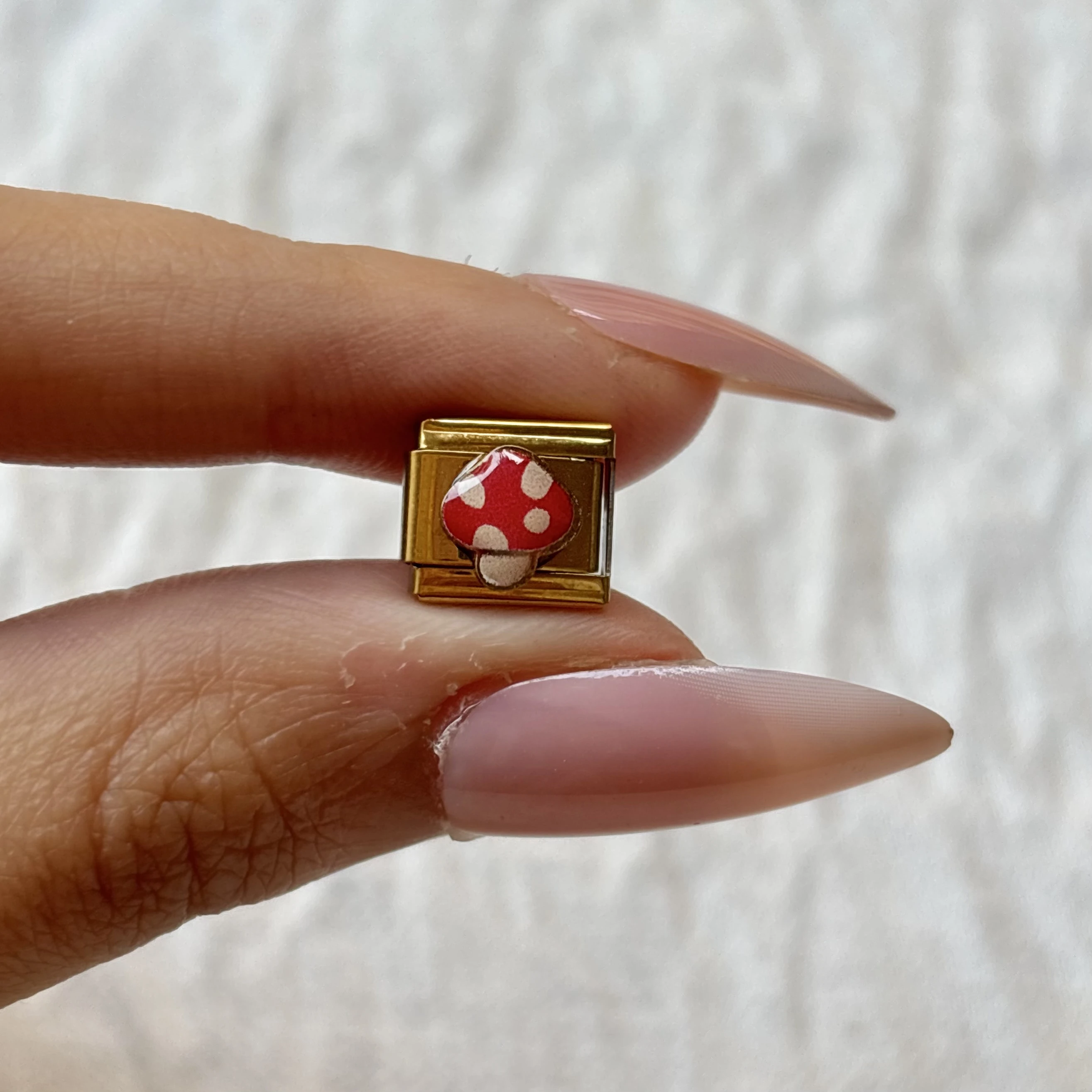 Red Mushroom Charm 🍄