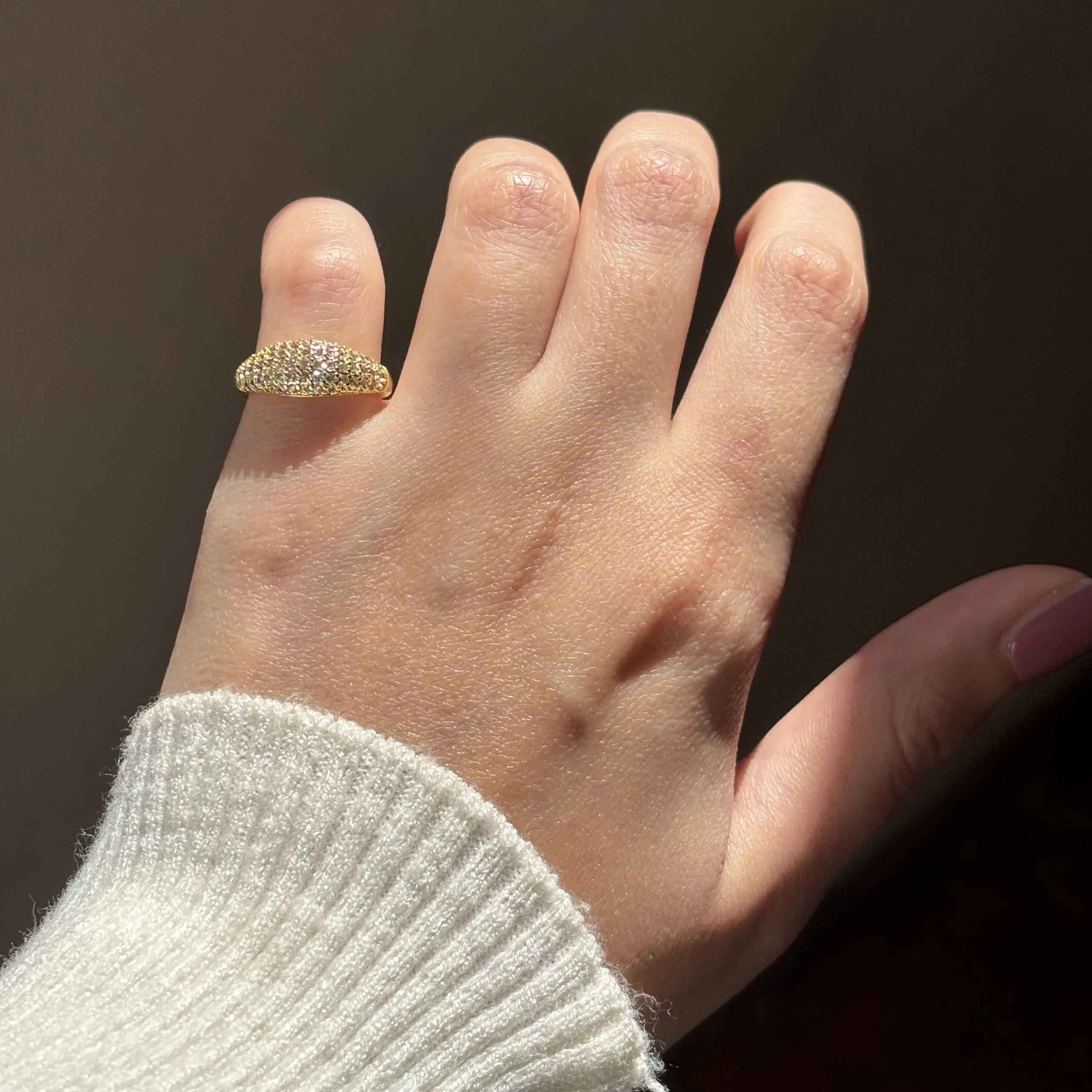 Stary Pompeii Pinky Ring ✨