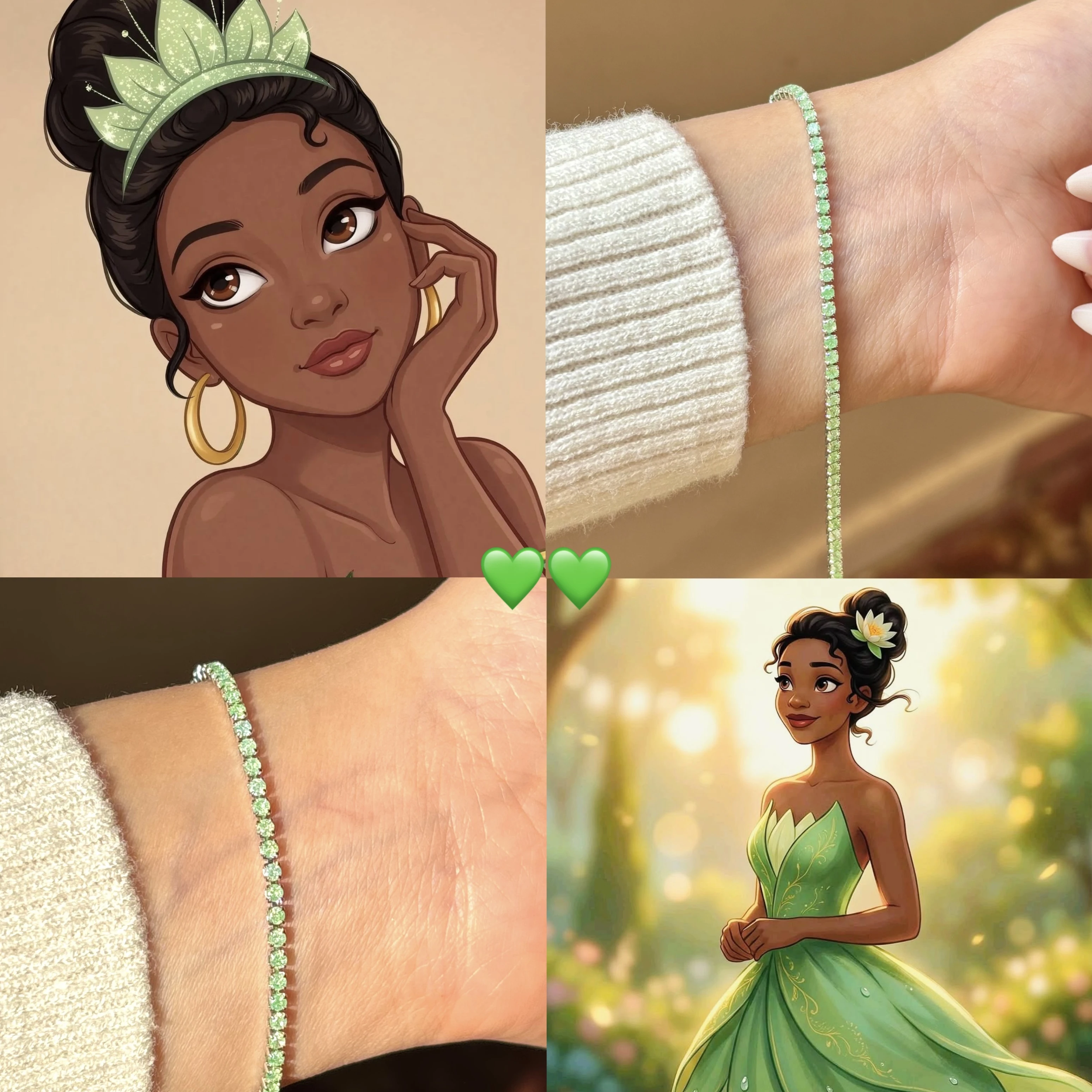 Tiana’s Bracelet 💚