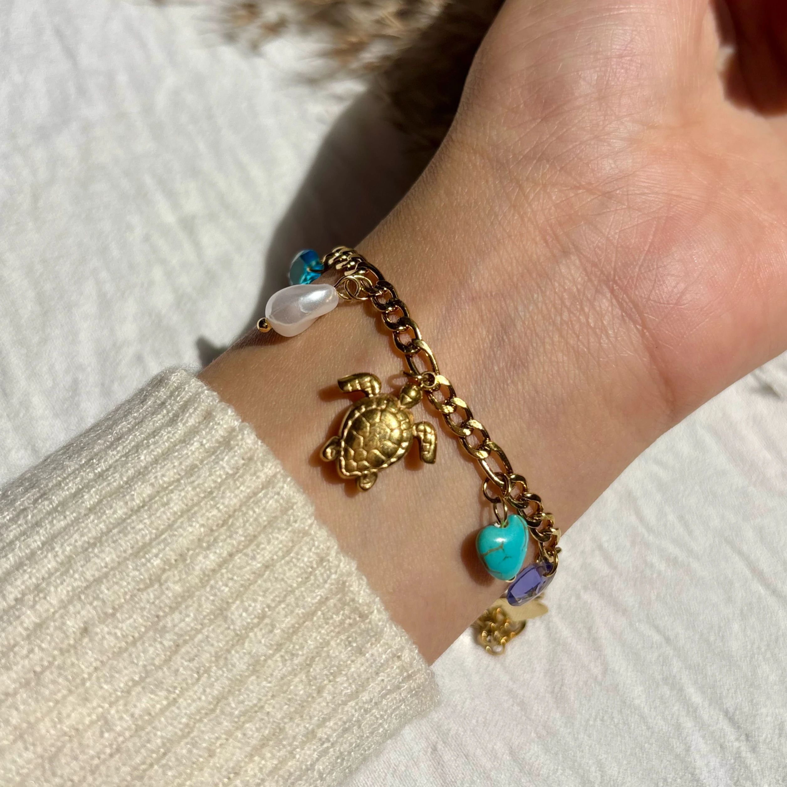 Turtle Charms Bracelet 🐢