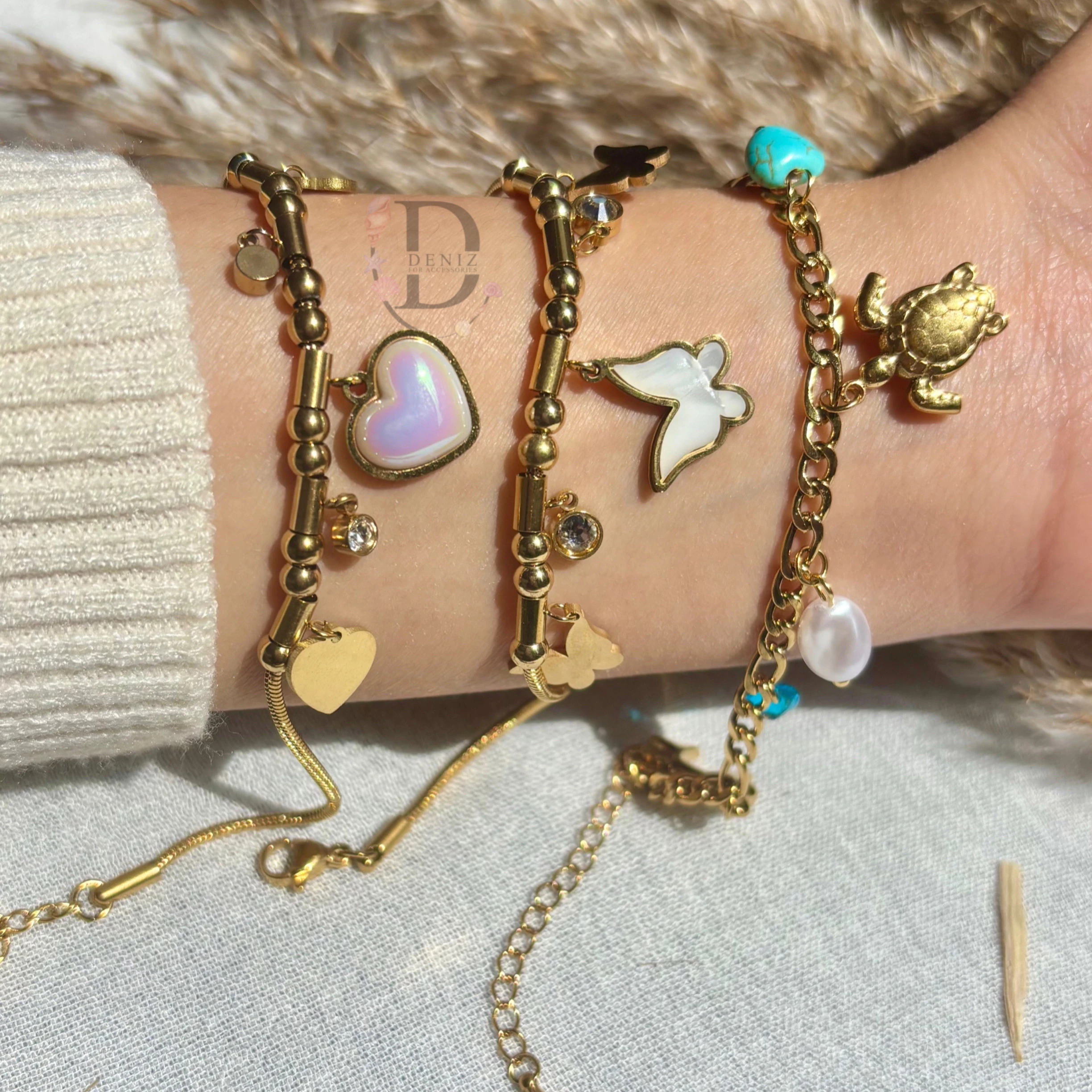 Turtle Charms Bracelet 🐢