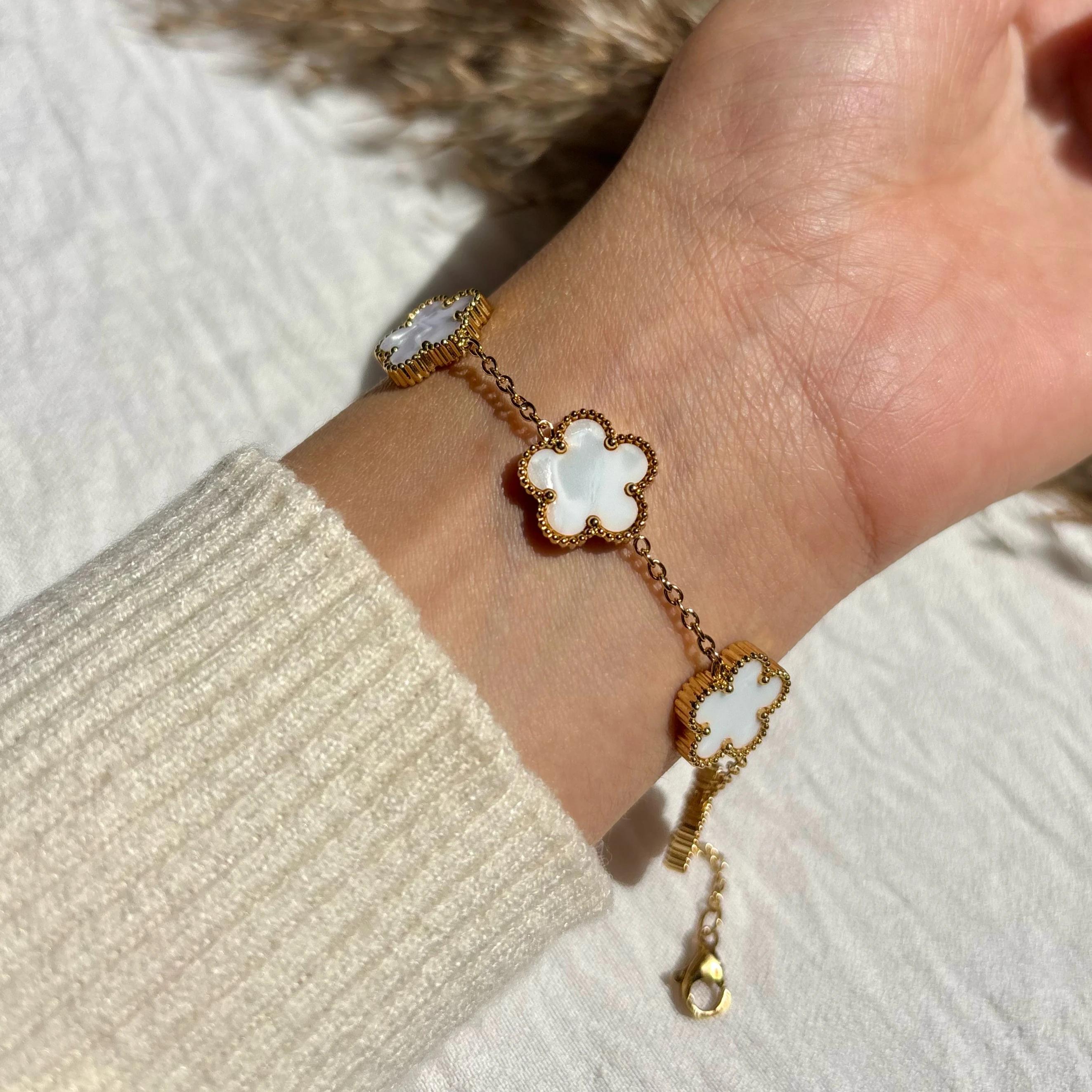 White Clover Bracelet 🍀