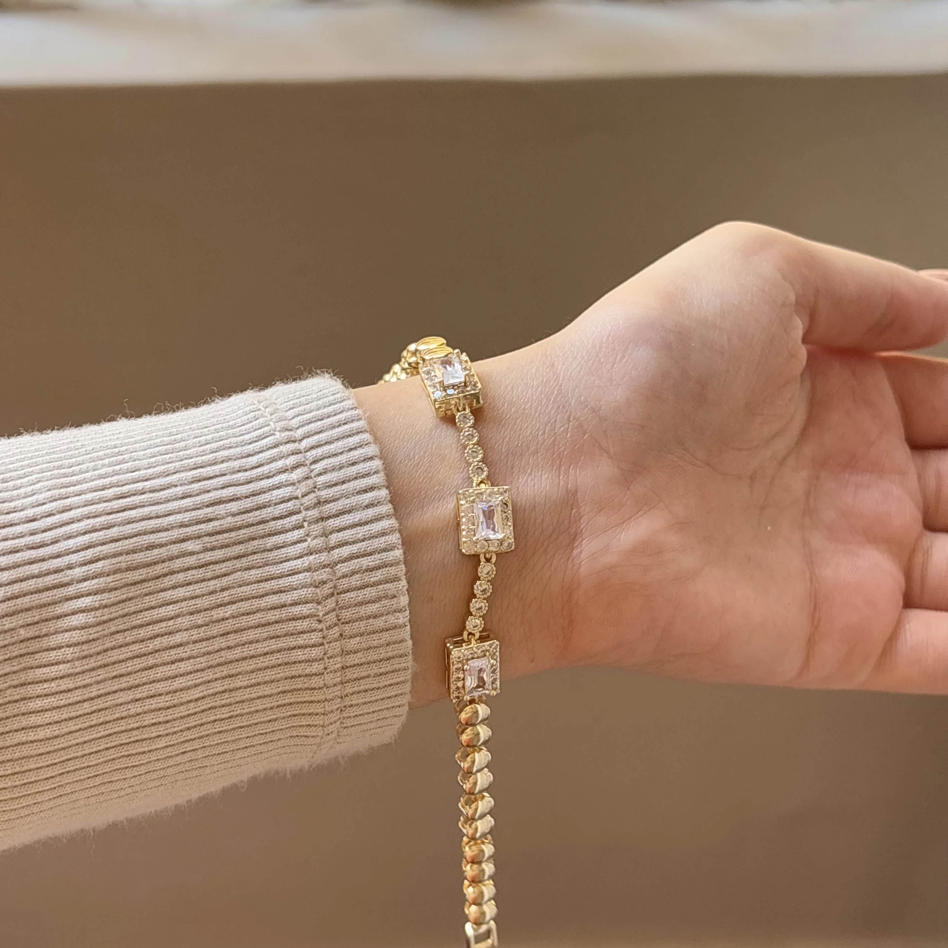 White Diamonds Bracelet 💎