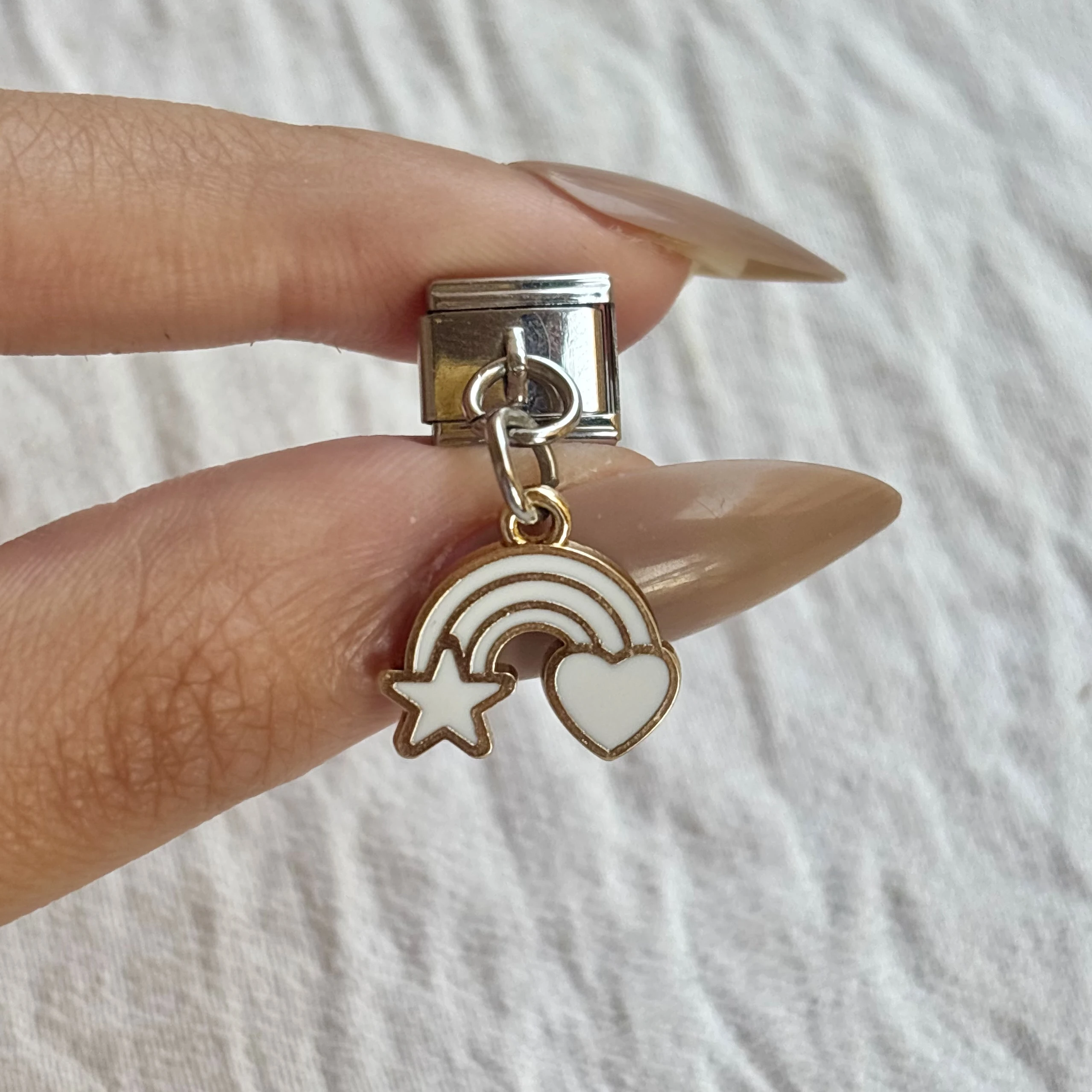 White Rainbow Charm🌈