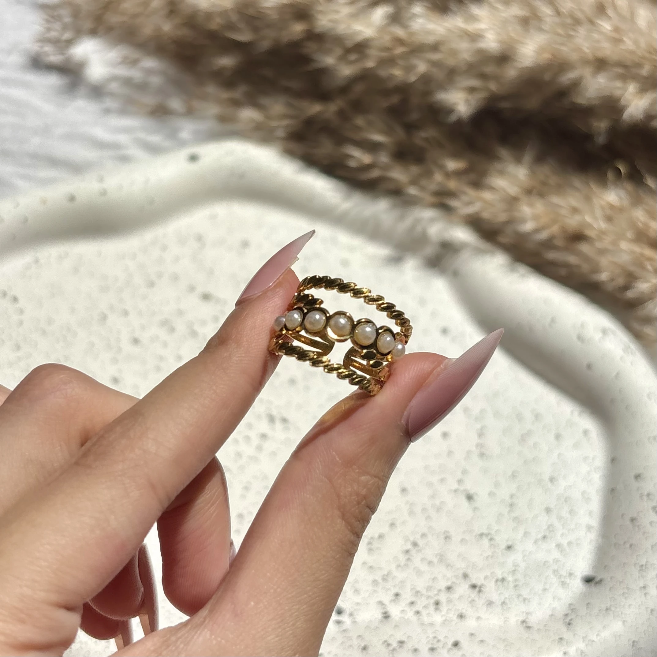 X Pearly Ring 🙅‍♀️
