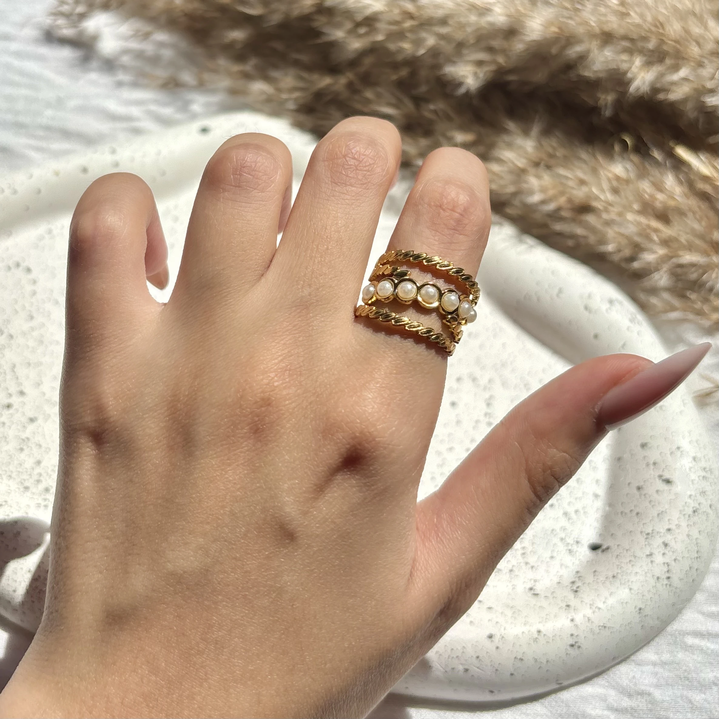 X Pearly Ring 🙅‍♀️