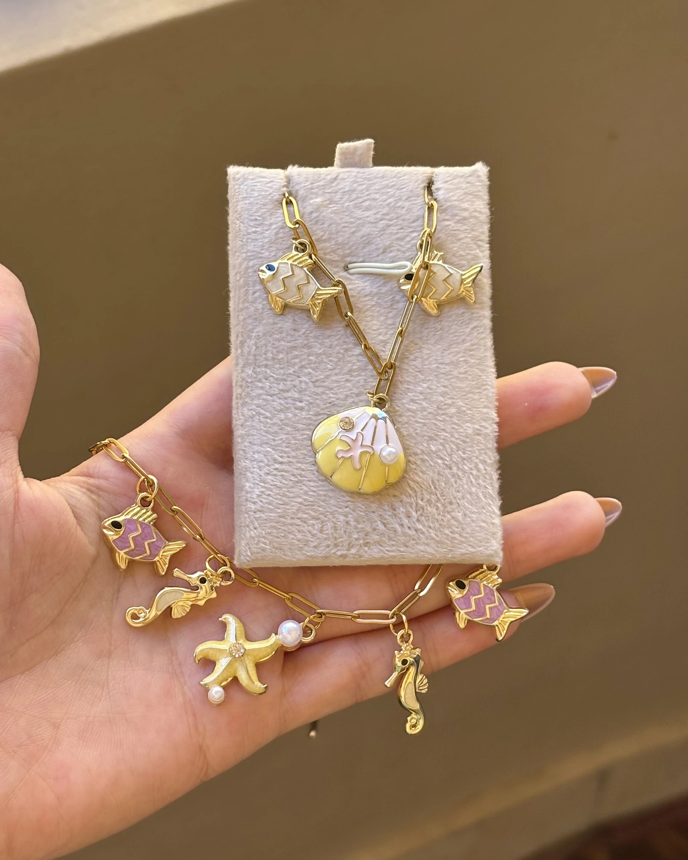 Yellow Shell Set 🐚